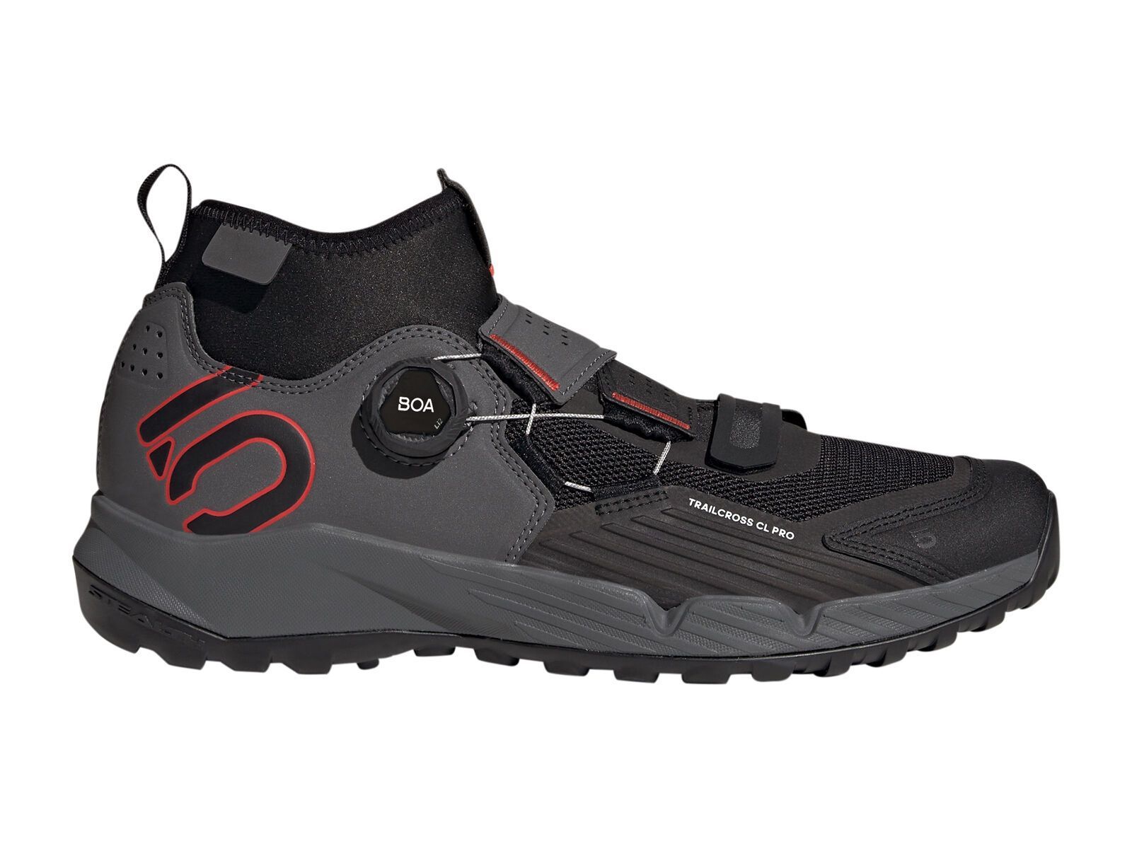 Five Ten Trailcross Pro Clip-In, grey/core black/red - Bild 2