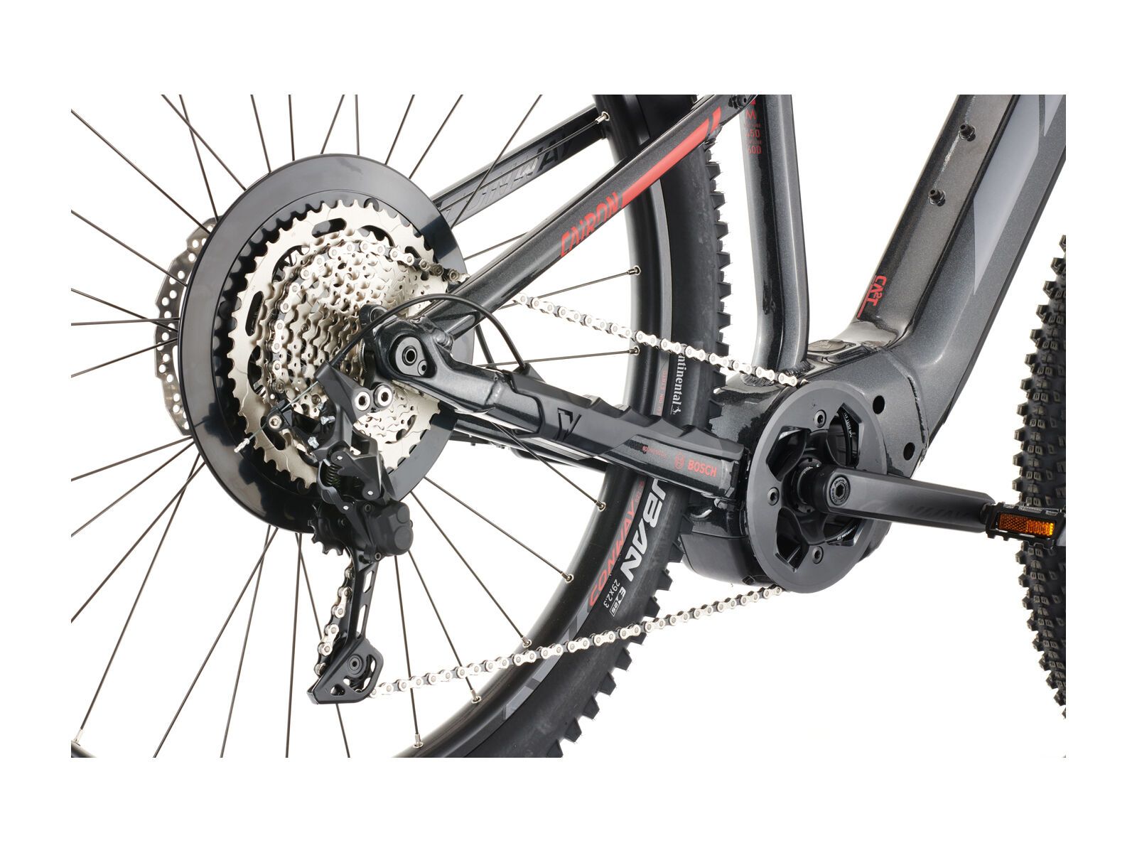 Conway Cairon S 5.0, black metallic / red metallic matt - Bild 4