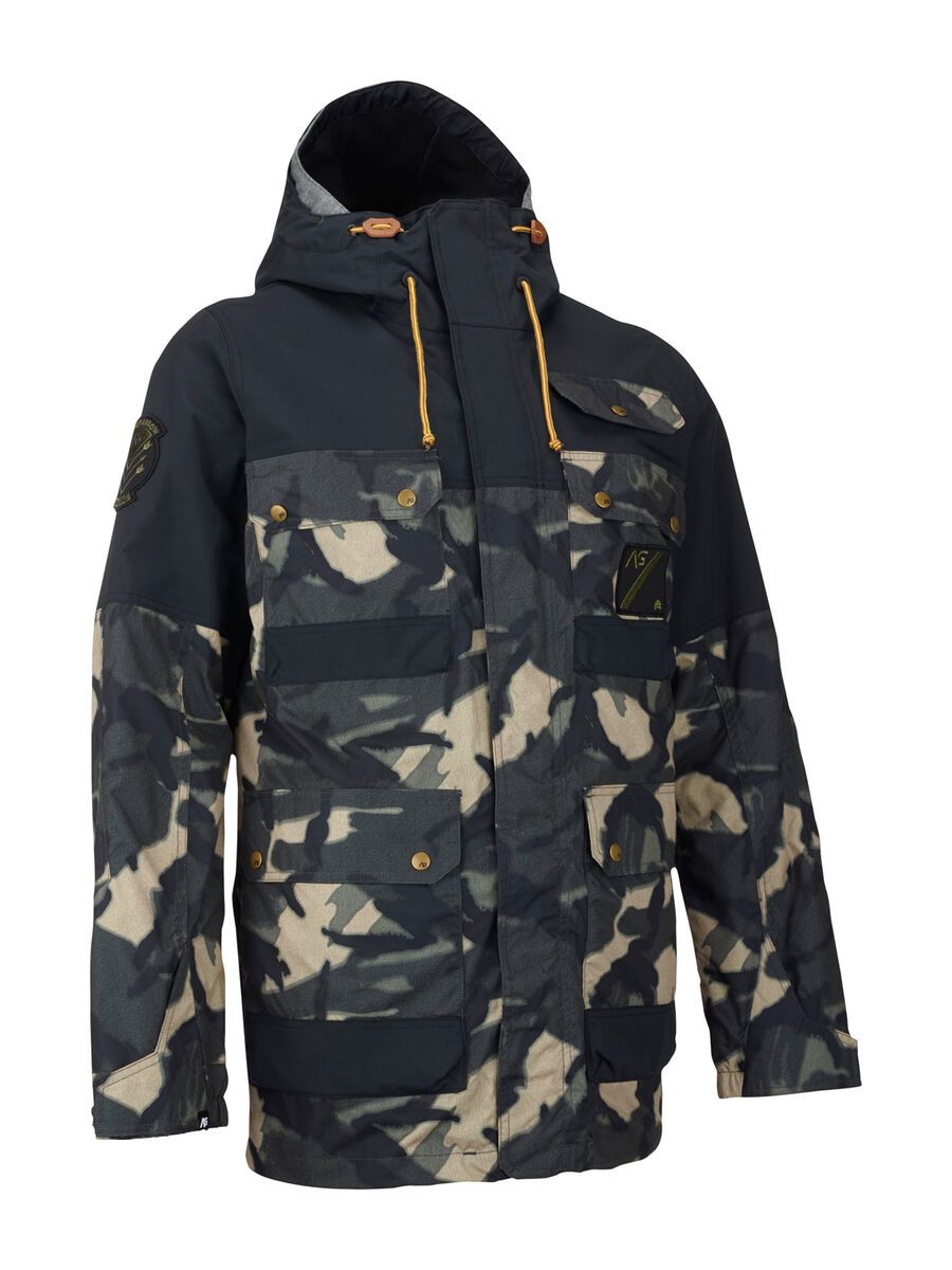 Analog Solitary Jacket, Drunk Camo/True Black - Bild 1