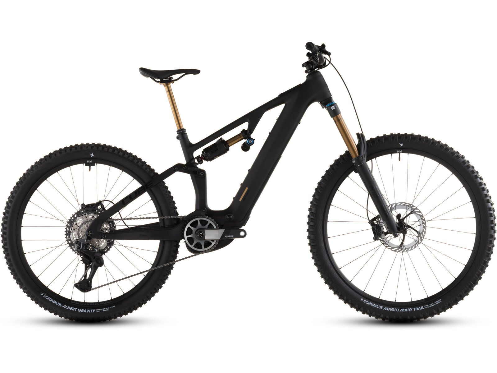 Cube AMS Hybrid 177 C:62 AT 600X, carbon´n´gold - Bild 1