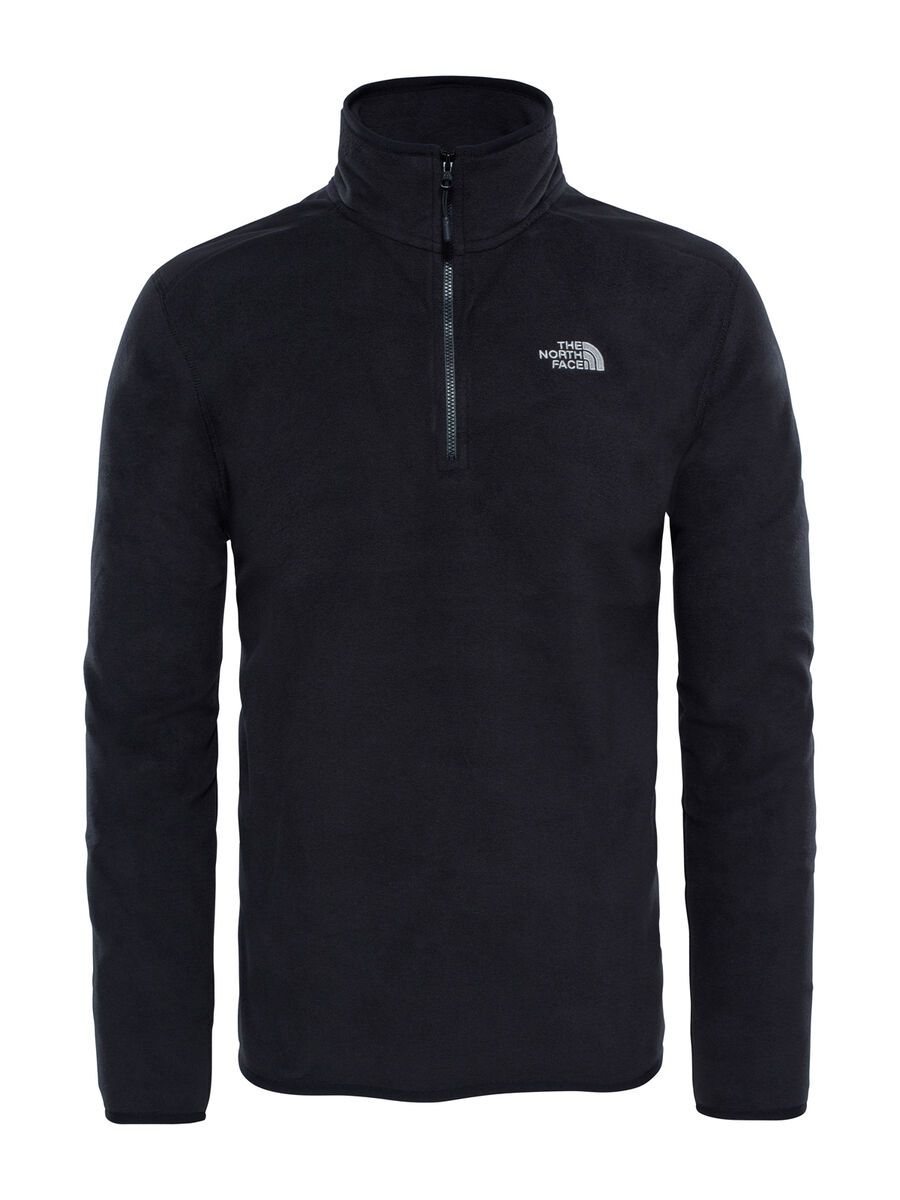 The North Face Men's 100 Glacier 1/4 Zip, tnf black - Bild 1