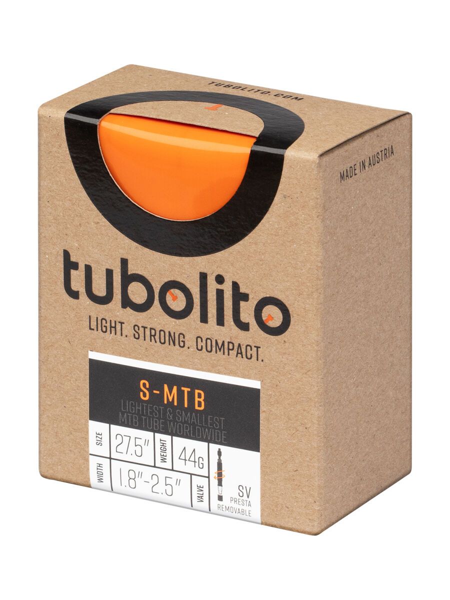 Tubolito S-Tubo MTB - 27.5 x 1.8-2.5 schwarz/orange 33000014