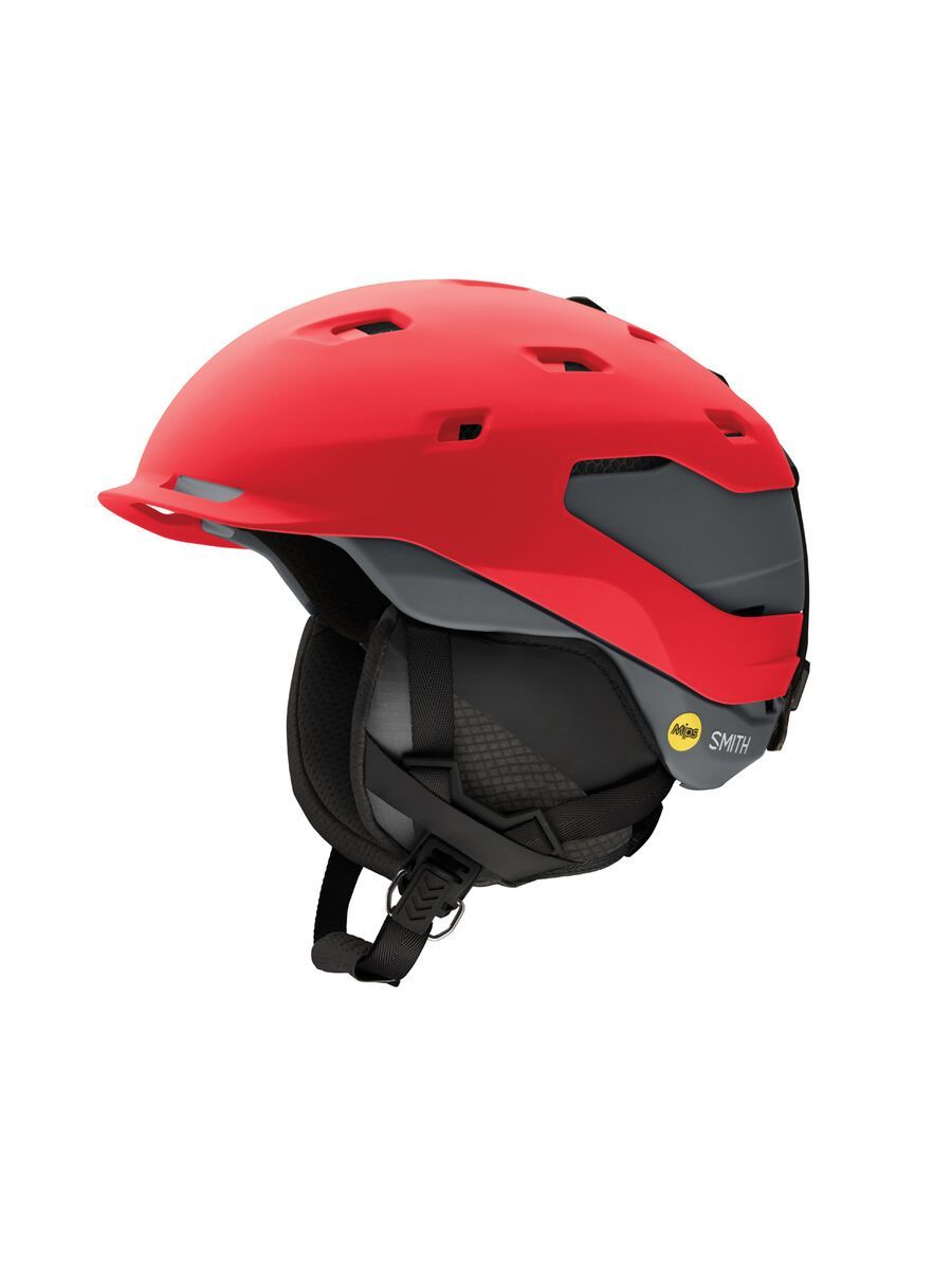 Smith Quantum MIPS, matte fire charcoal - Bild 1