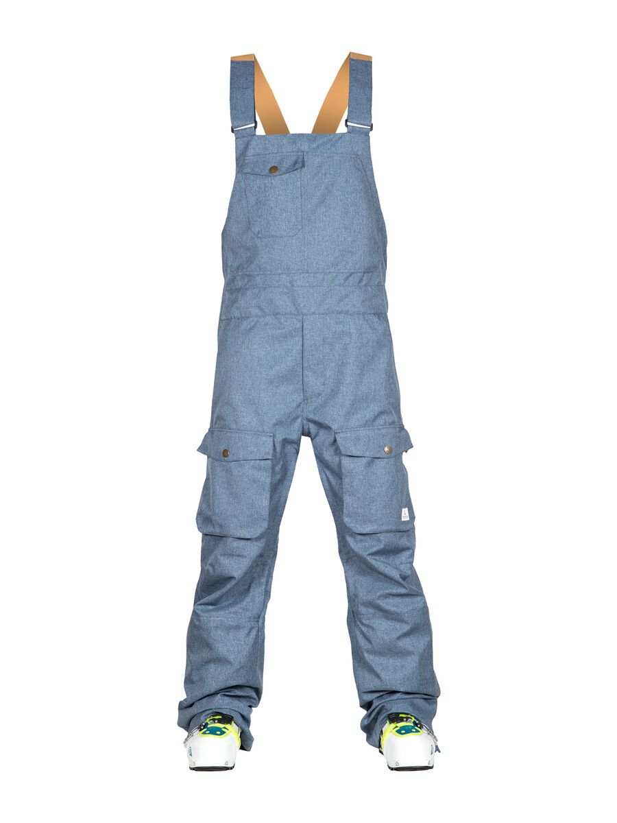 WearColour Bib Pant, denim blue - Bild 1