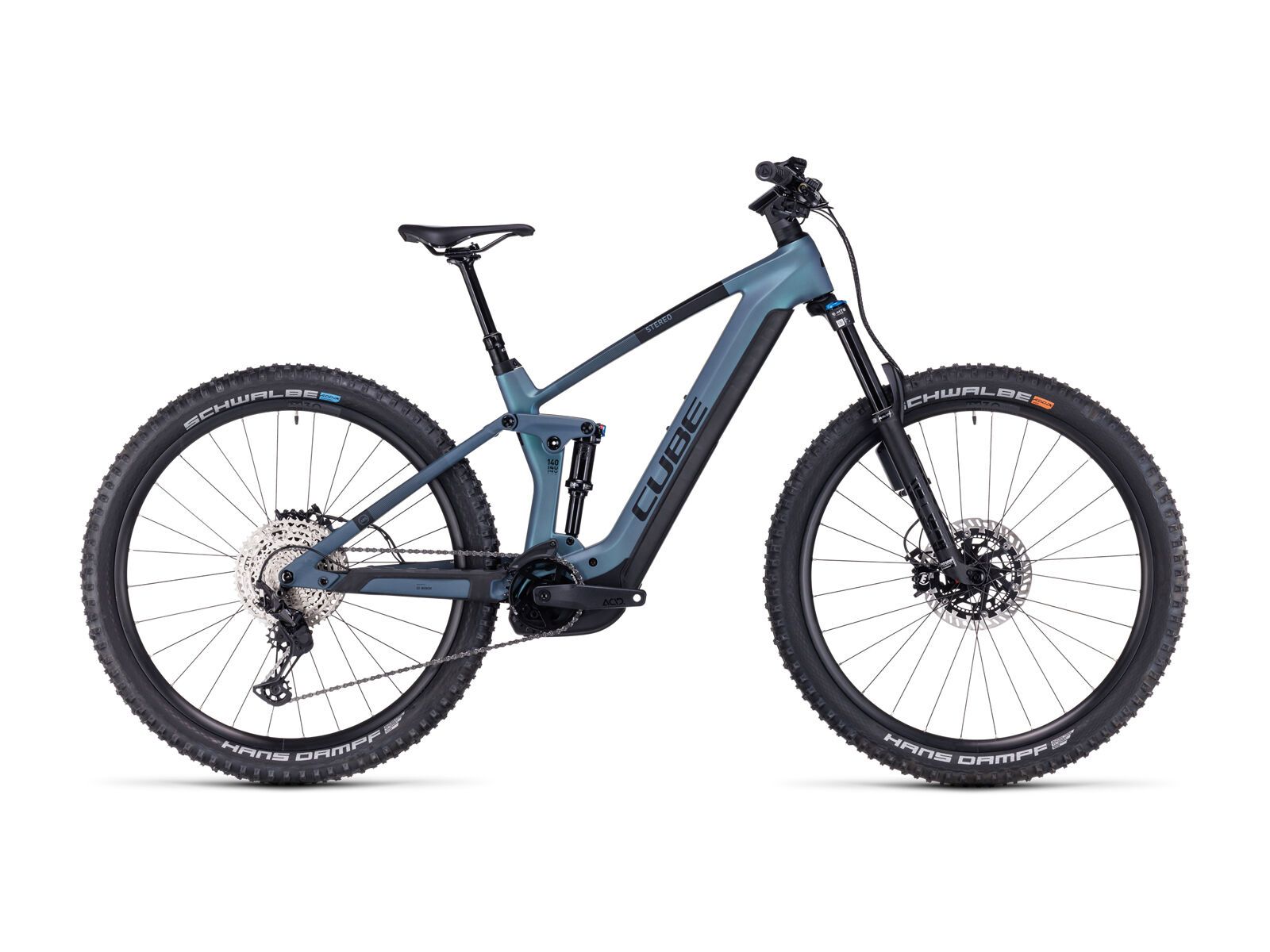 Cube Stereo Hybrid 140 HPC ABS 750 29, smaragdgrey´n´blue - Bild 1