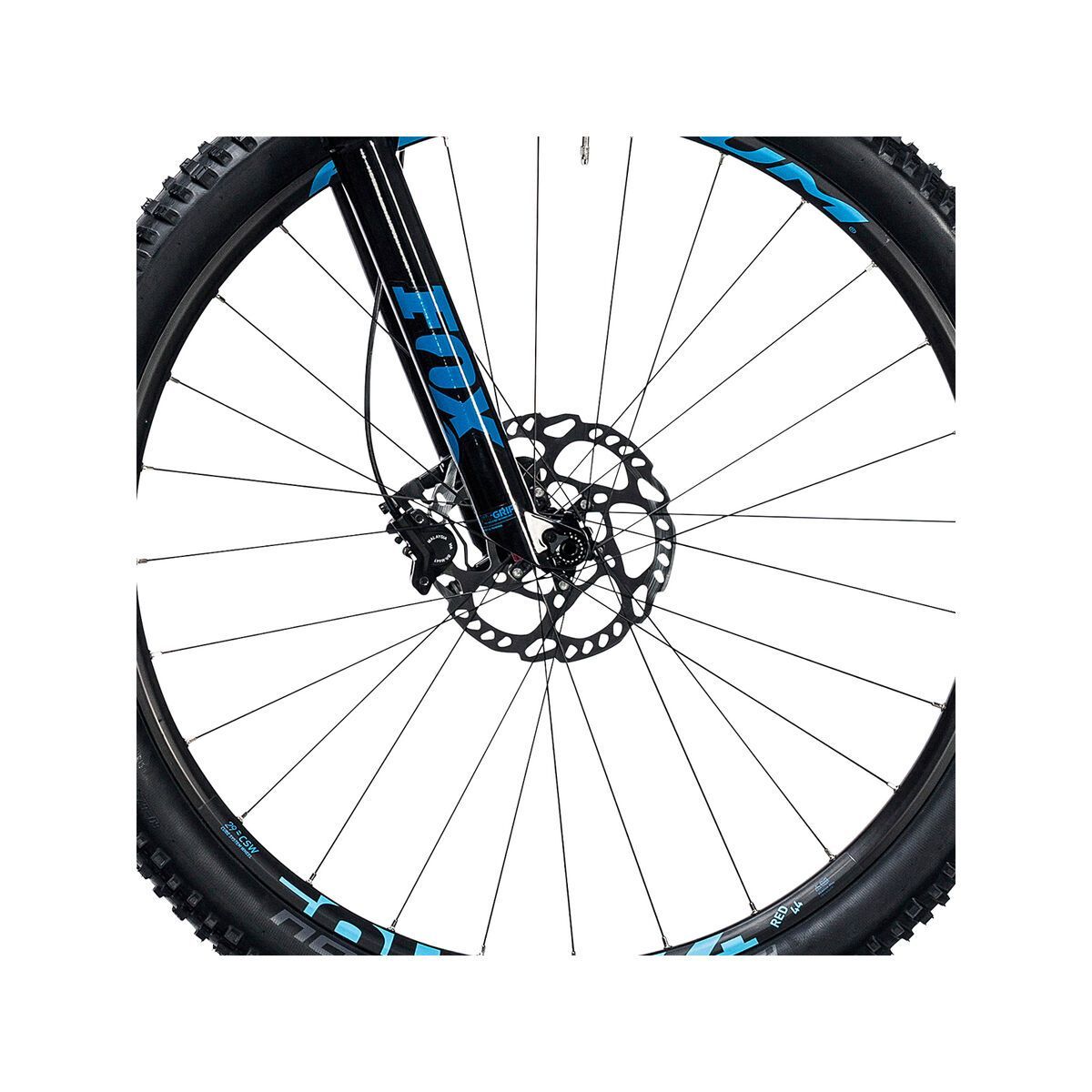 Cube Stereo 140 C:62 Race 29, carbon´n´blue - Bild 2