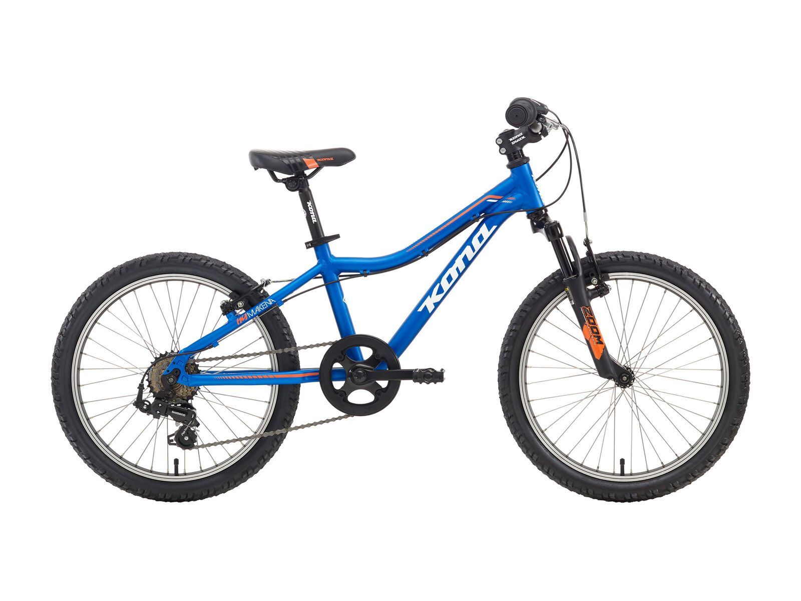 Kona Makena, matt cyan w/ white & orange decals - Bild 1