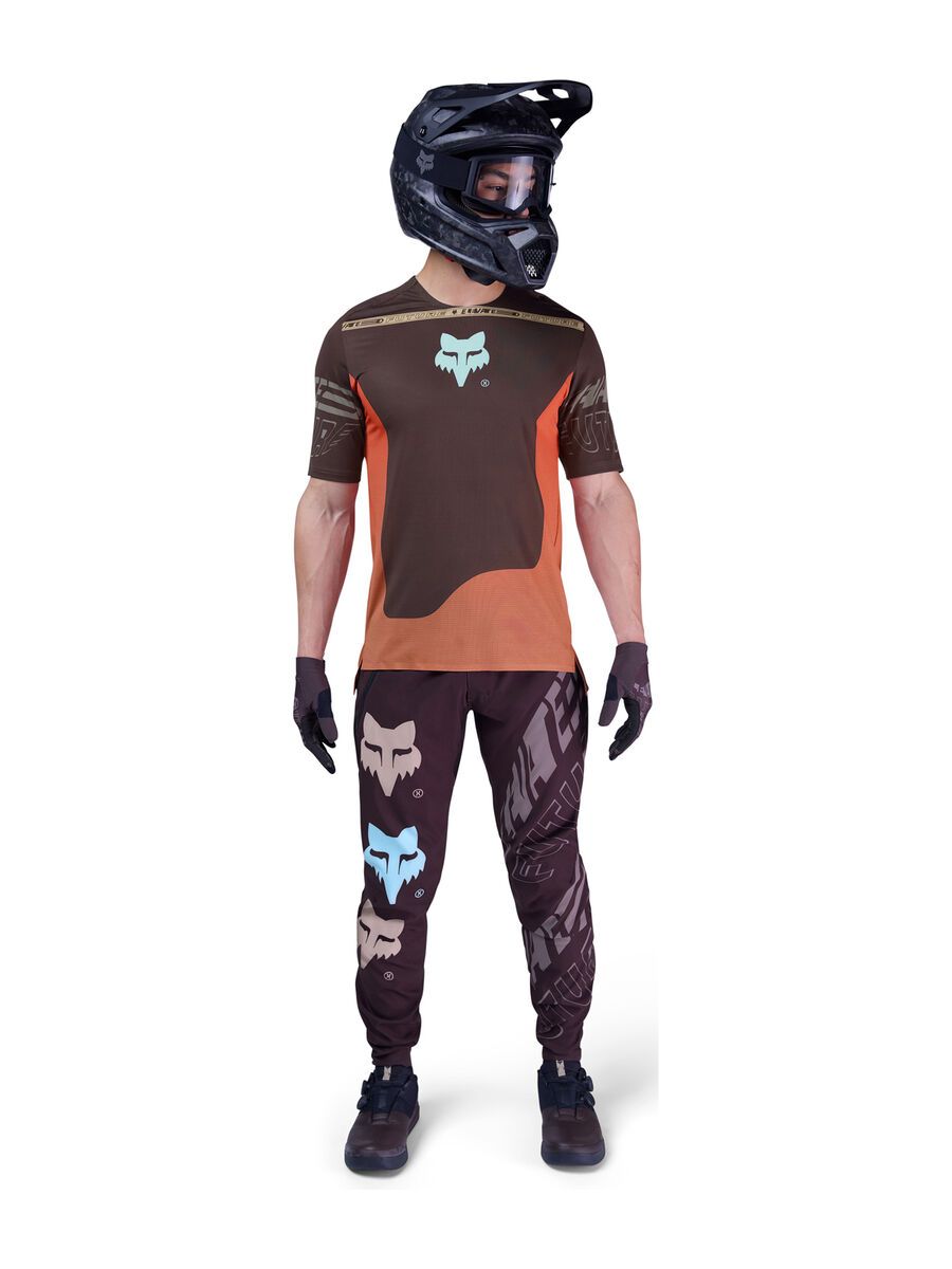 Fox Flexair SS Jersey Elevated, cocoa - Bild 5