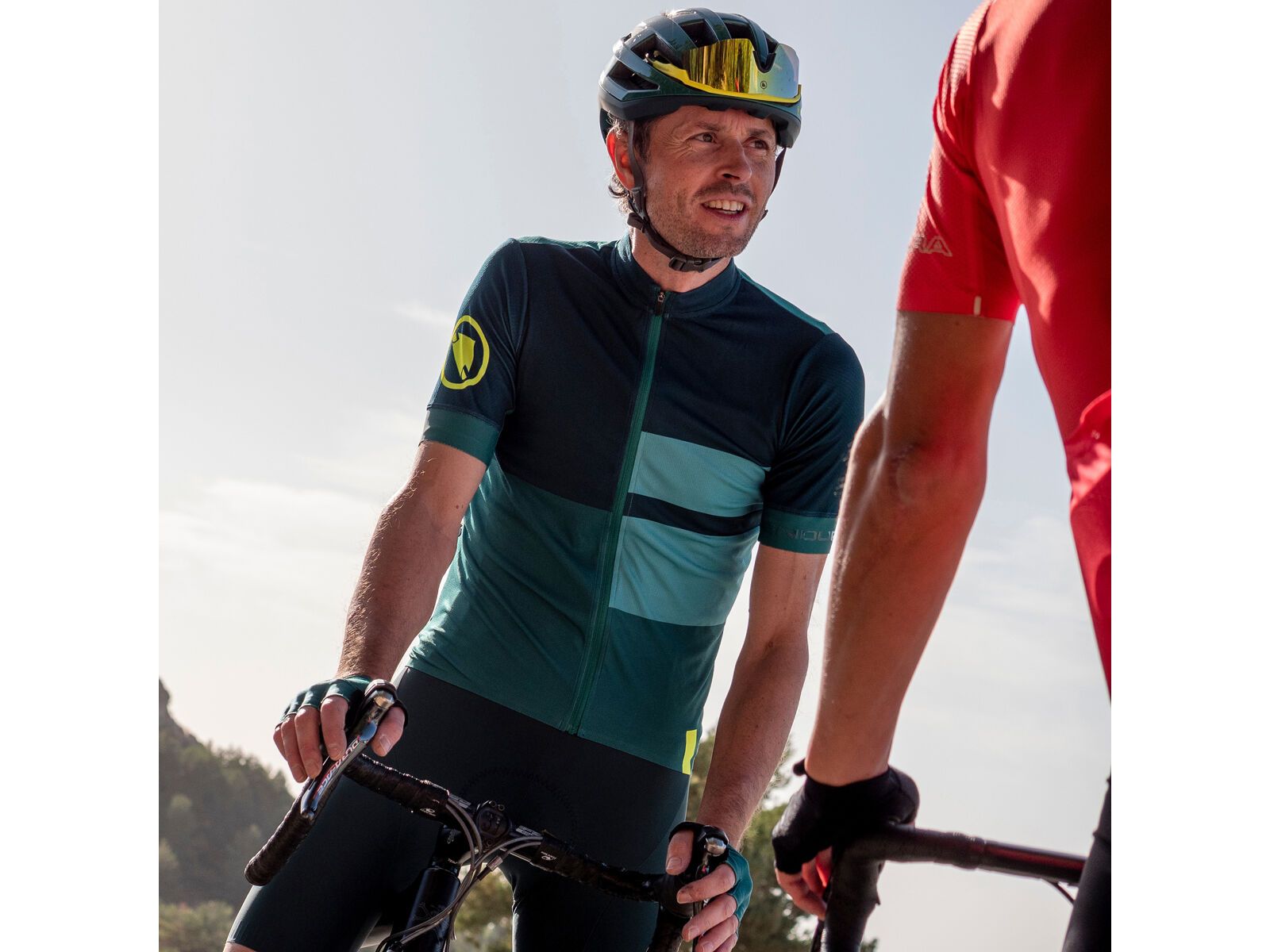 Endura FS260 Print Trikot (kurzarm), smaragdgrün - Bild 3