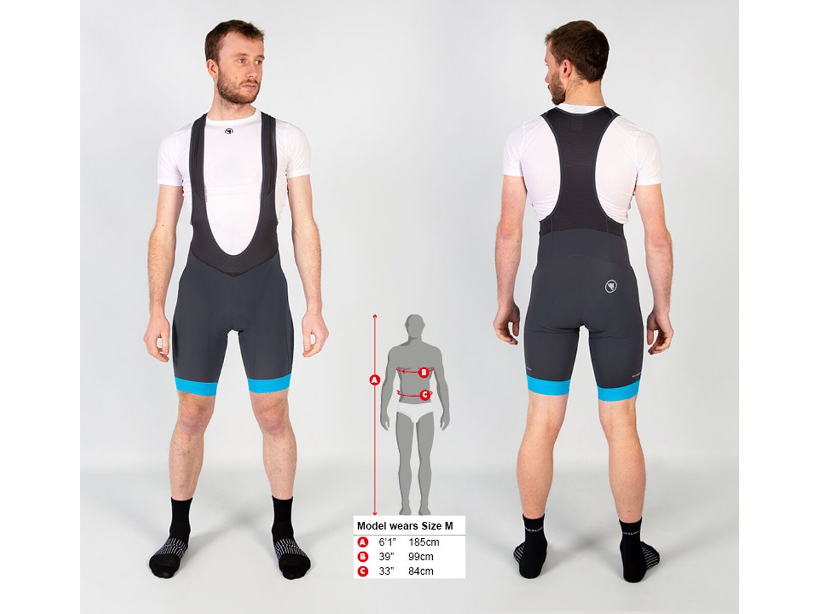 Endura Xtract Lite Bibshort, grau - Bild 7