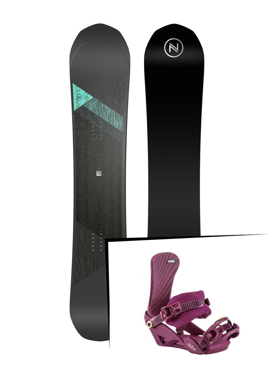 Set: Nidecker Princess 2019 + Nitro Ivy (2179824S) - Bild 1