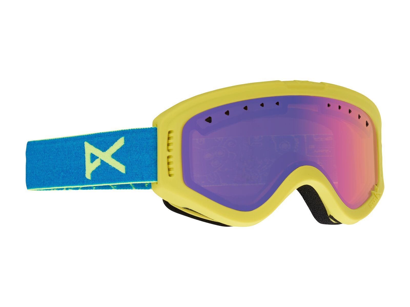 Anon Tracker, blue/Lens: blue amber - Bild 1