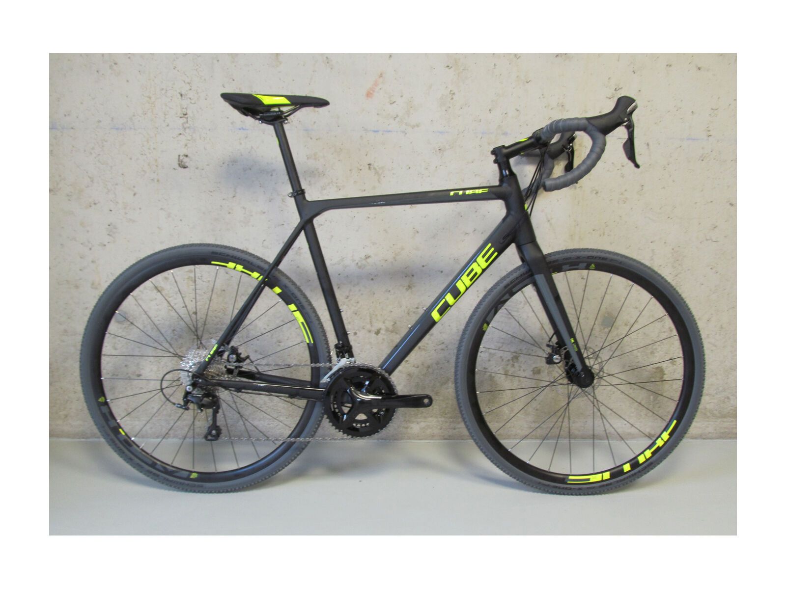 *** 2. Wahl *** Cube Cross Race 2018, black´n´flashyellow - Crossrad | Größe 58 cm - Bild 2