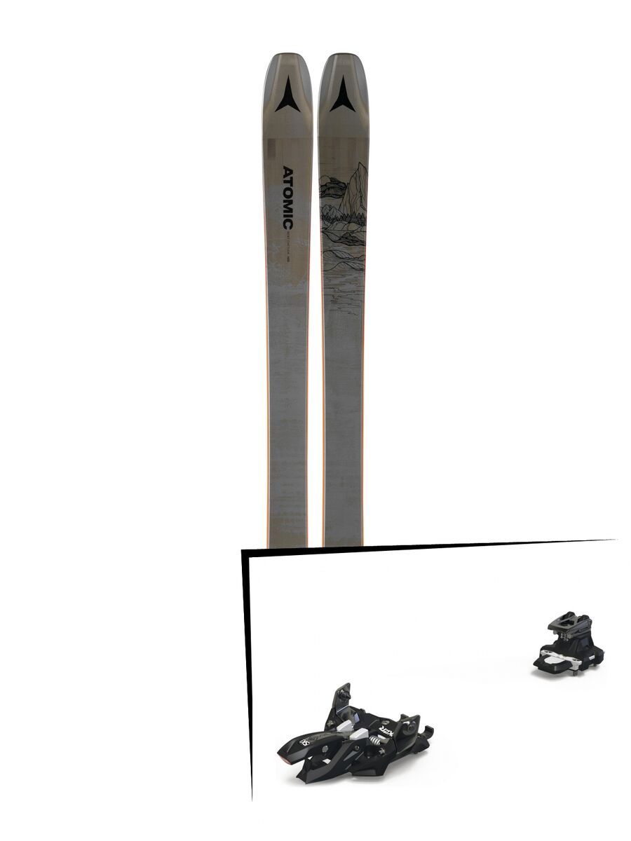 Set: Atomic Bent Chetler 100 2019 + Marker Alpinist 9 black/titanium - Bild 1