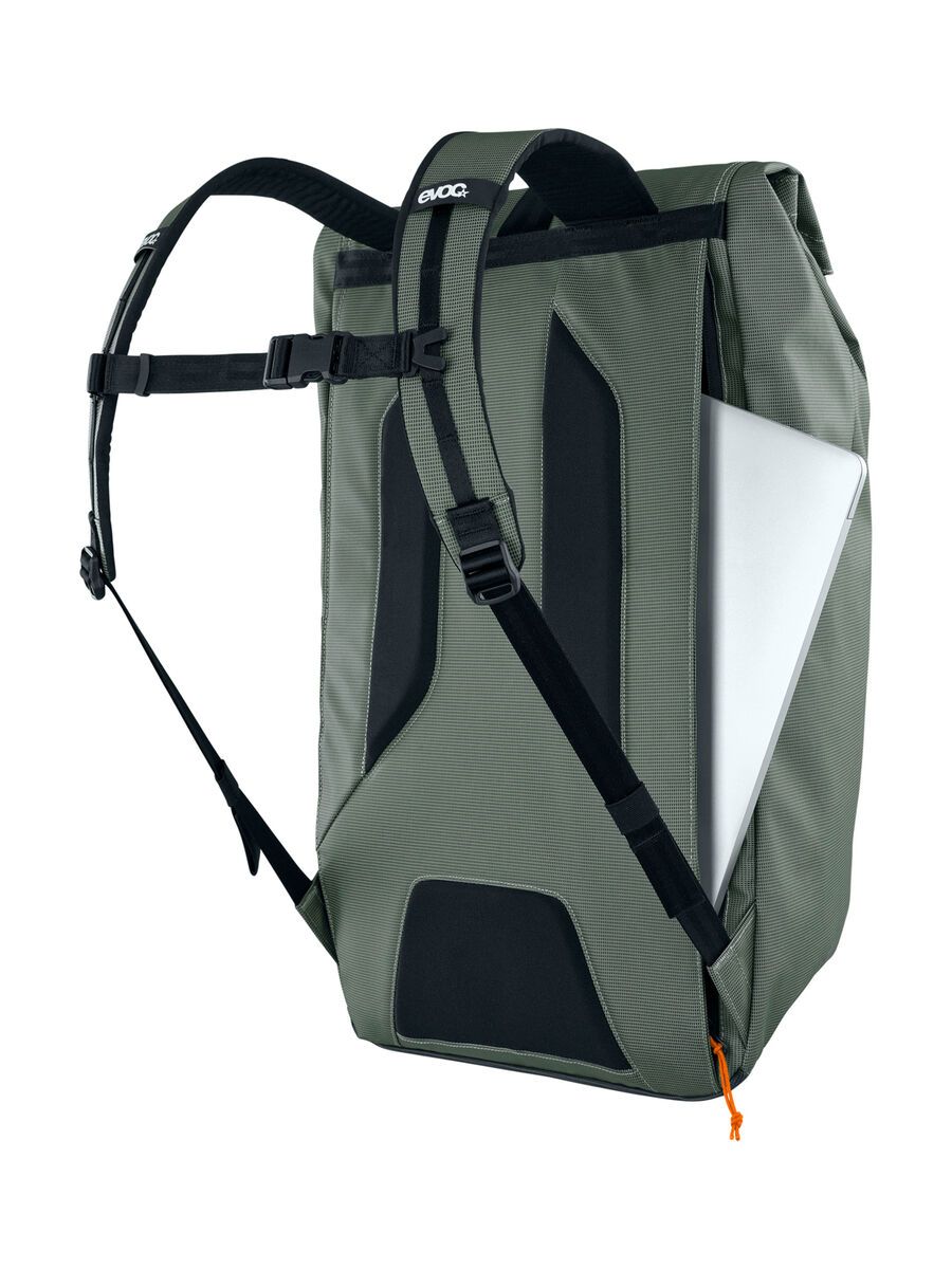Evoc Duffle Backpack 26, dark olive/black - Bild 6