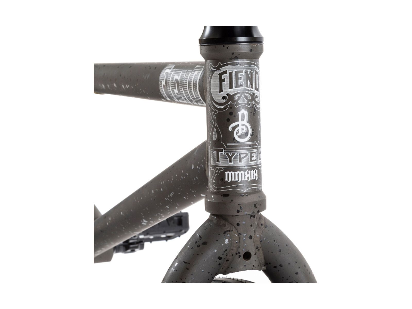 Fiend Type B+, matte clear w/black splatter - Bild 3