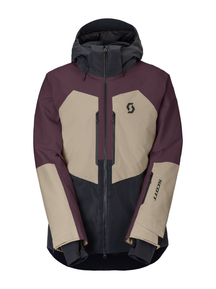 Scott Ultimate Dryo Men's Jacket, cocoa red/portobello beige - Bild 1