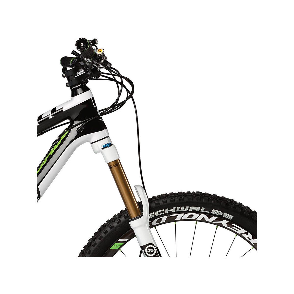 *** 2. Wahl *** Cannondale Jekyll Carbon 1 2014, schwarz - Mountainbike | Größe M // 45,7 cm - Bild 4