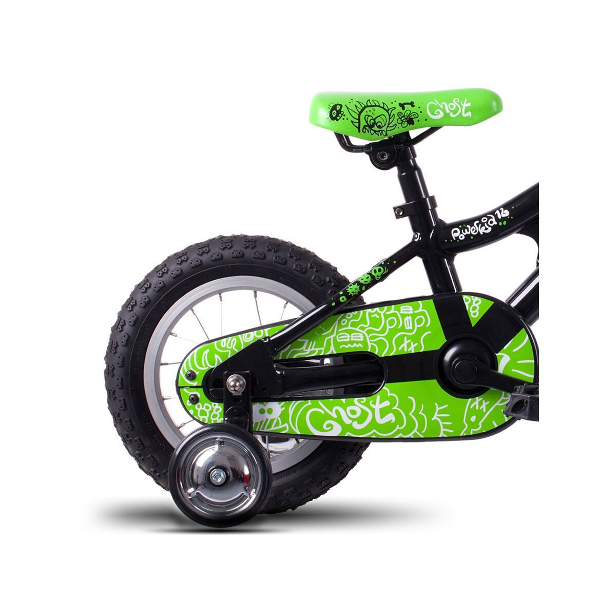 Ghost Powerkid 12, black/green/white - Bild 4