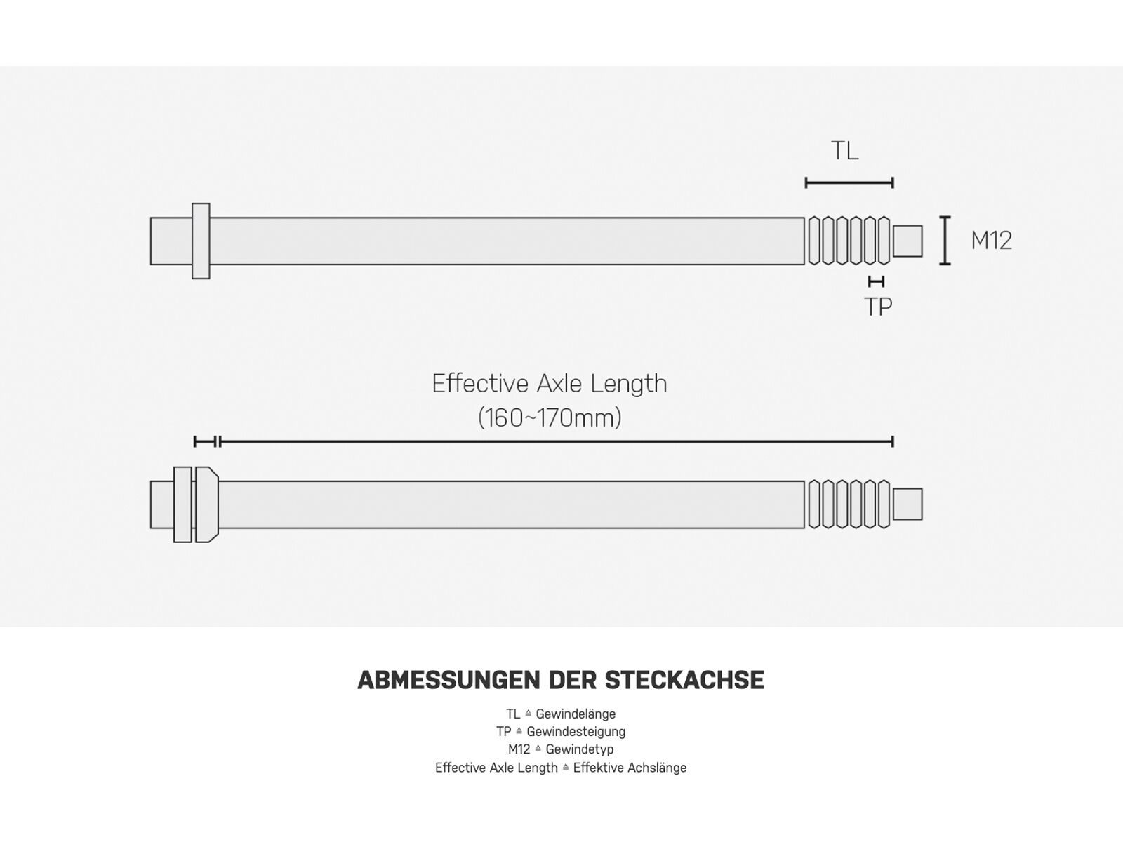 Topeak Zi:Rak Thru-Axle M12 x P1.75 - Bild 3
