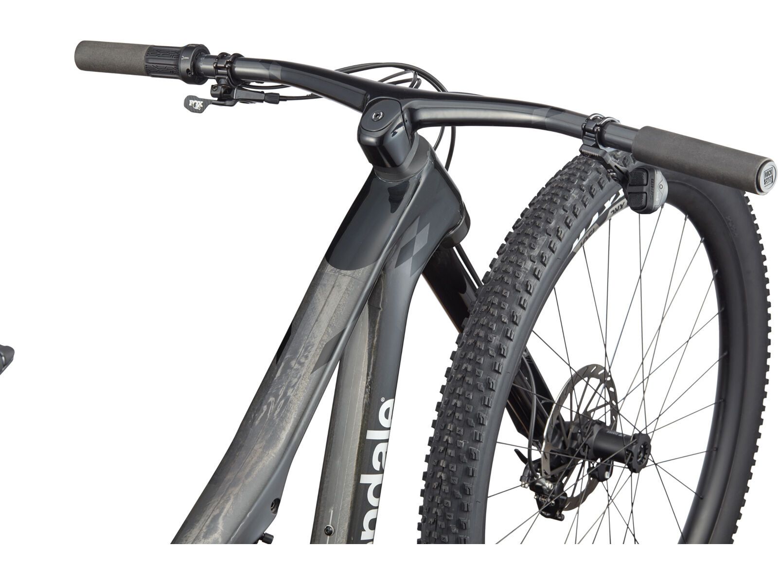 Cannondale Scalpel 1 Lefty, jet black, raw carbon - Bild 3