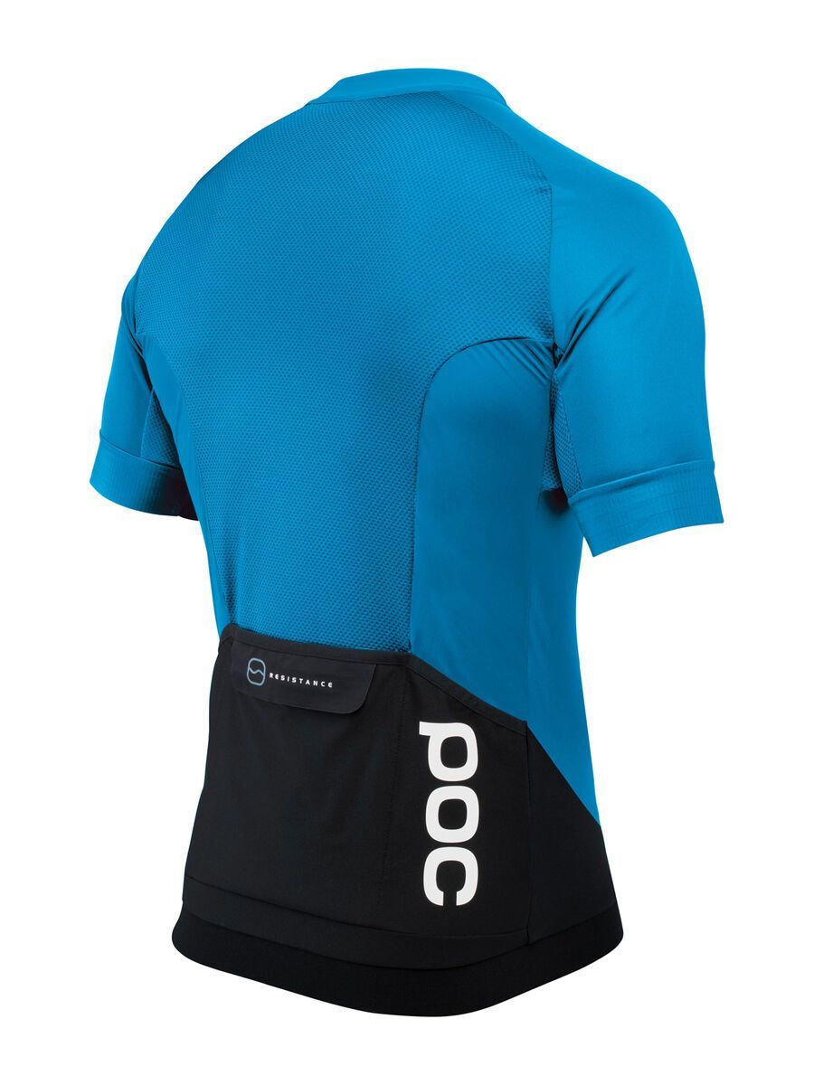 POC Resistance Pro XC Zip Tee, furfural blue - Bild 2