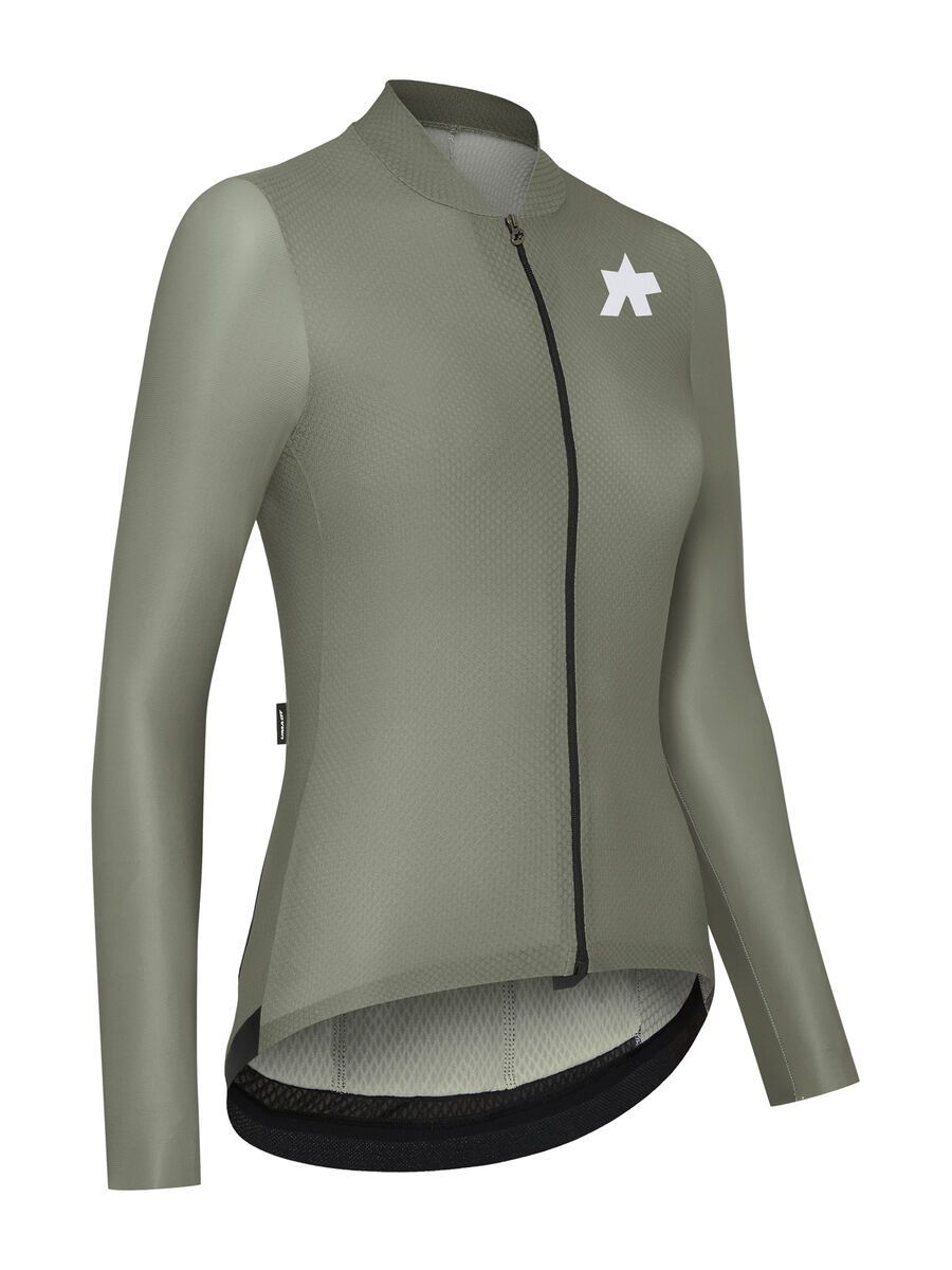 Assos UMA GT LS Jersey S11 Evo, edge green - Bild 2