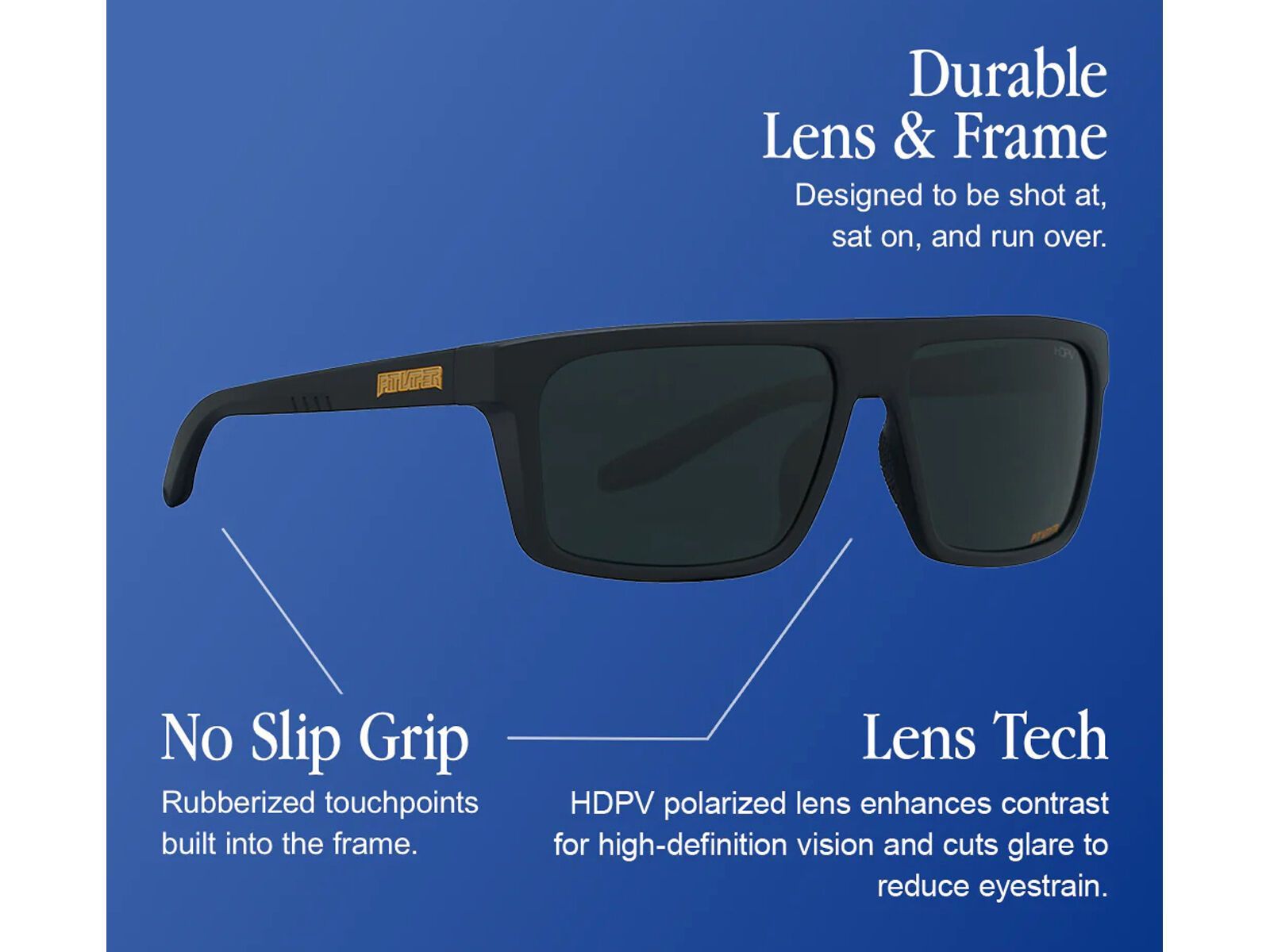 Pit Viper The Turboshaft, The Miami Nights / HDPV Polarized Red - Bild 4