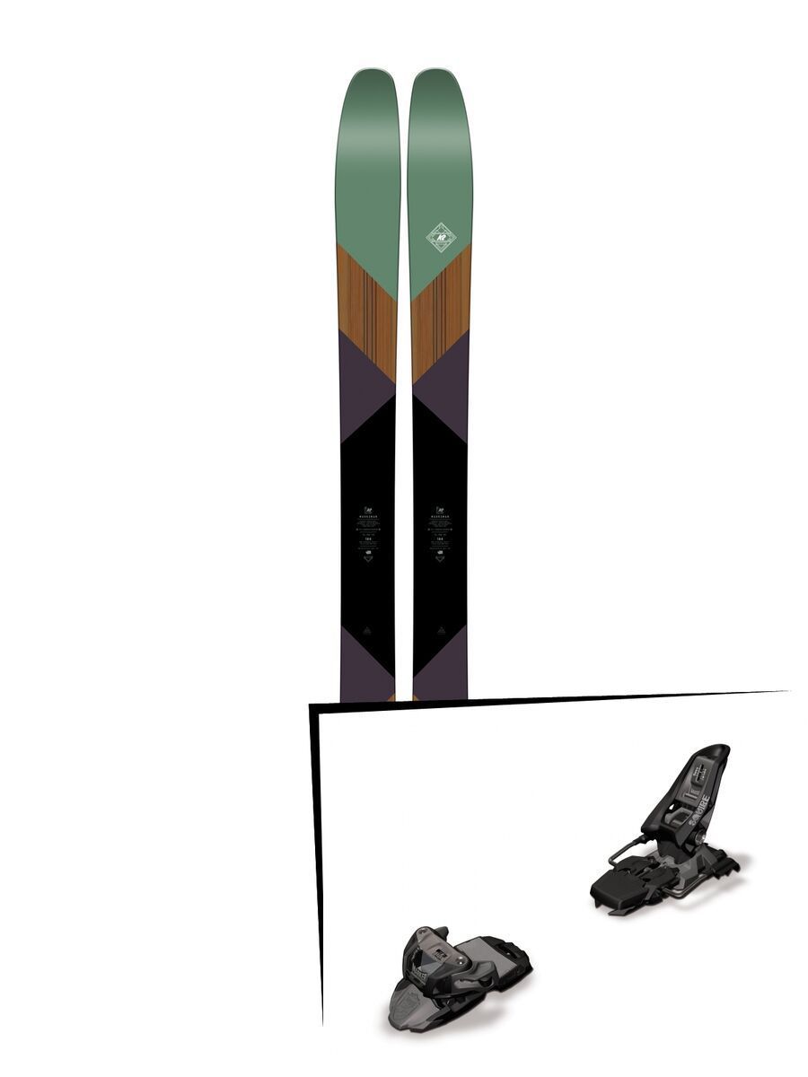 Set: K2 SKI Marksman 2017 + Marker Squire 11 (1685469) - Bild 1