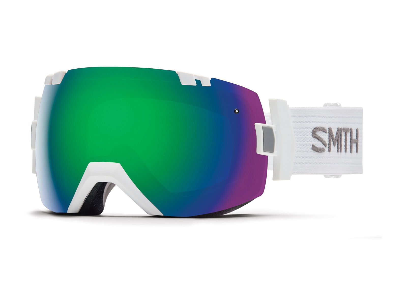 Smith I/Ox inkl. Wechselscheibe, white /Lens: green sol-x - Bild 1