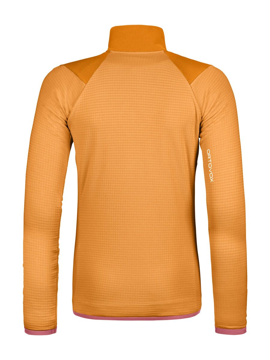 Ortovox Merino Fleece Grid Jacket W, autumn leaves - Bild 2