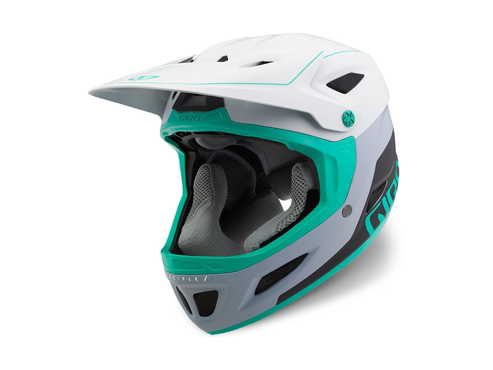 Giro Disciple MIPS, matte turquoise/grey - Bild 1