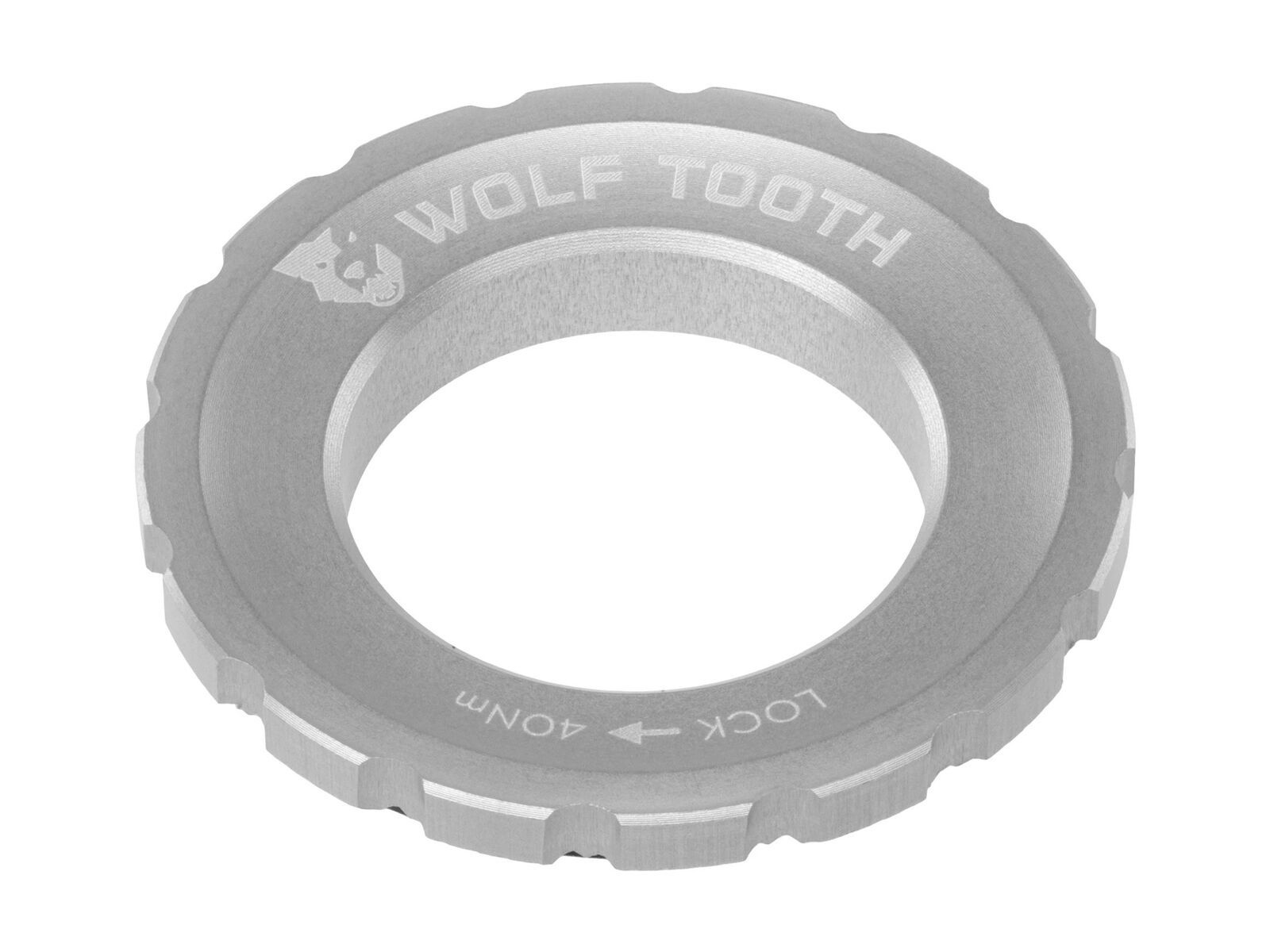 Wolf Tooth Centerlock Rotor Lockring - Außenverzahnung, silver - Bild 1