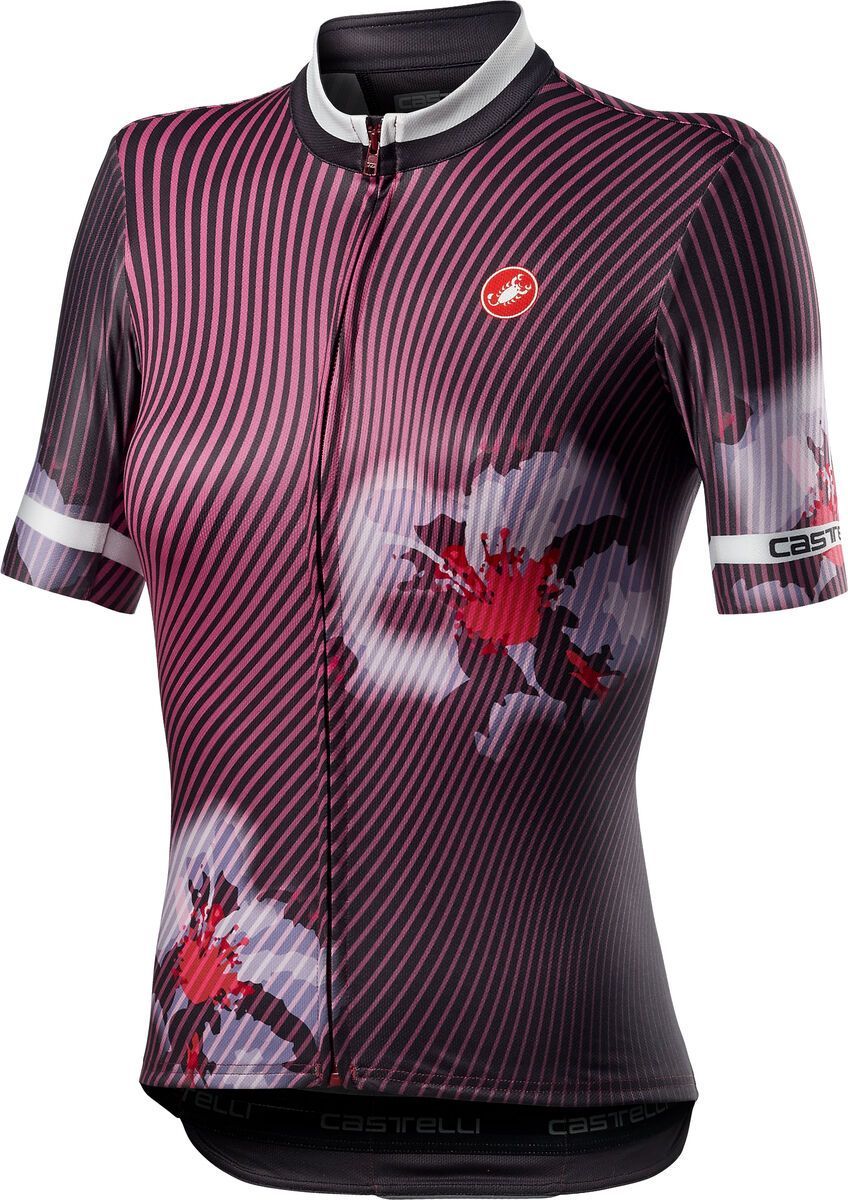 Castelli Primavera Jersey, bordeaux - Bild 1