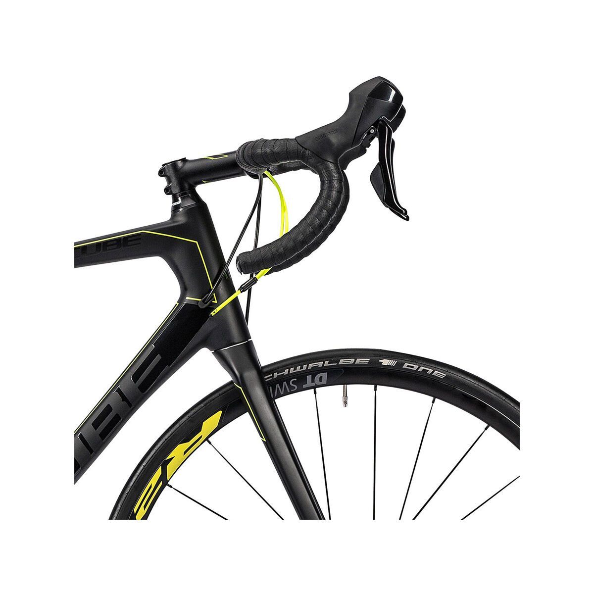 Cube Attain GTC SL Disc, carbon´n´flashyellow - Bild 5