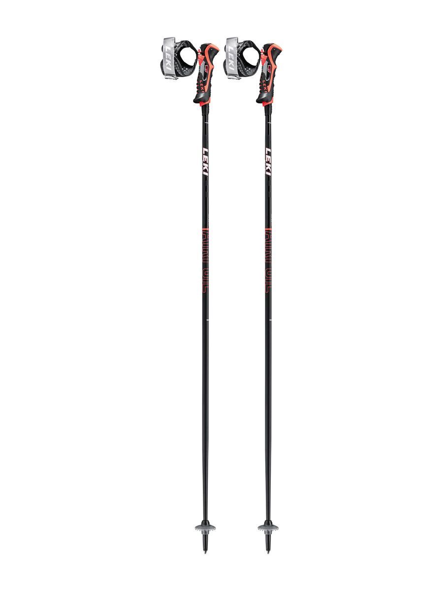 Leki Airfoil 3D, black-bright red-white - Bild 1