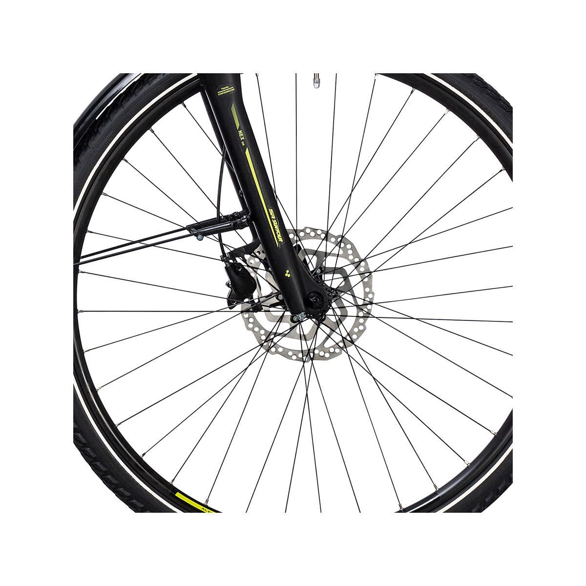 Cube Touring Hybrid EXC 400 Easy Entry, black´n´lime - Bild 2