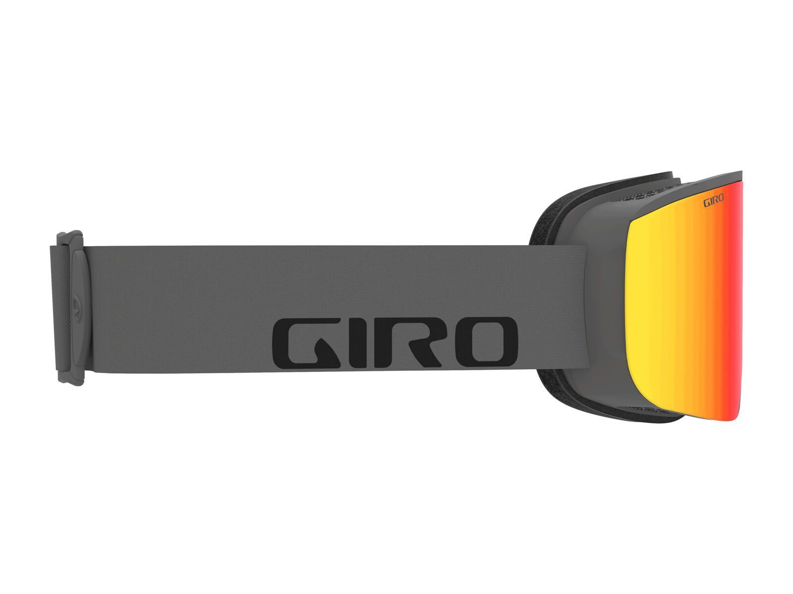 Giro Axis Vivid Ember, grey wordmark - Bild 4