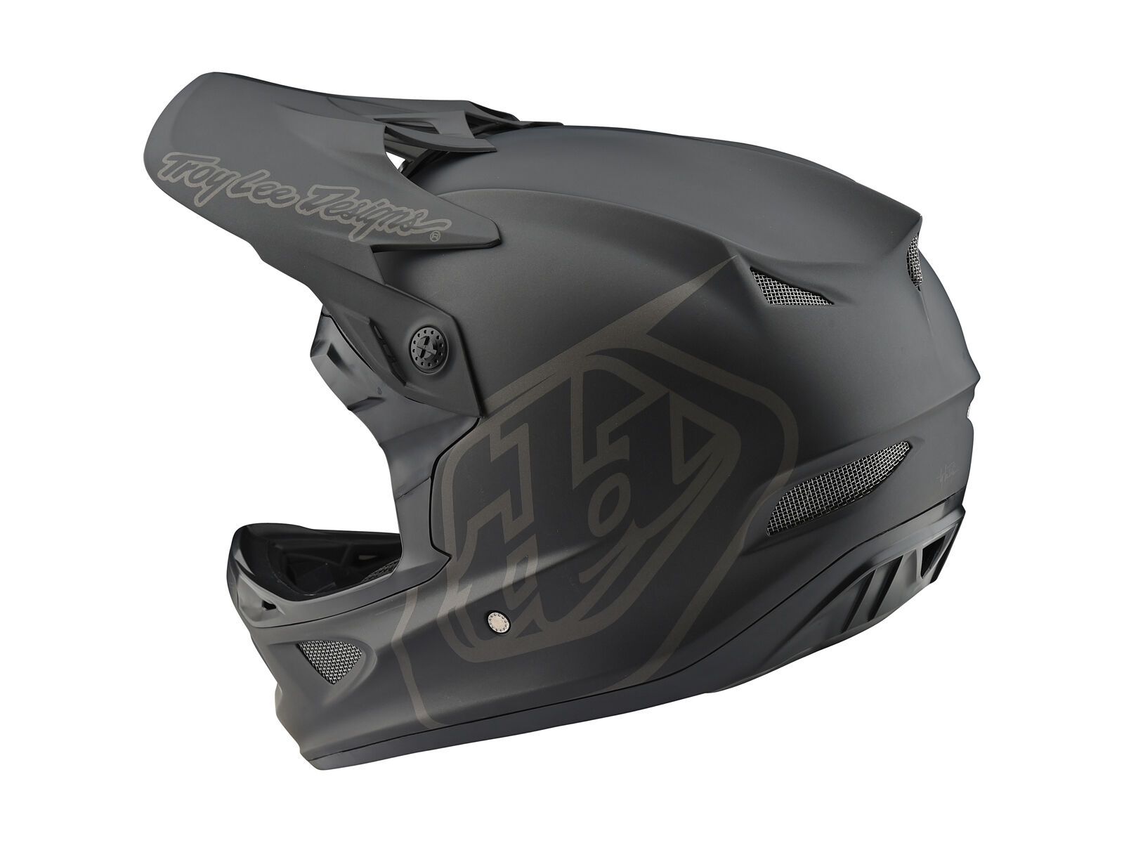 TroyLee Designs D3 Fiberlite Mono Helmet, black - Bild 2