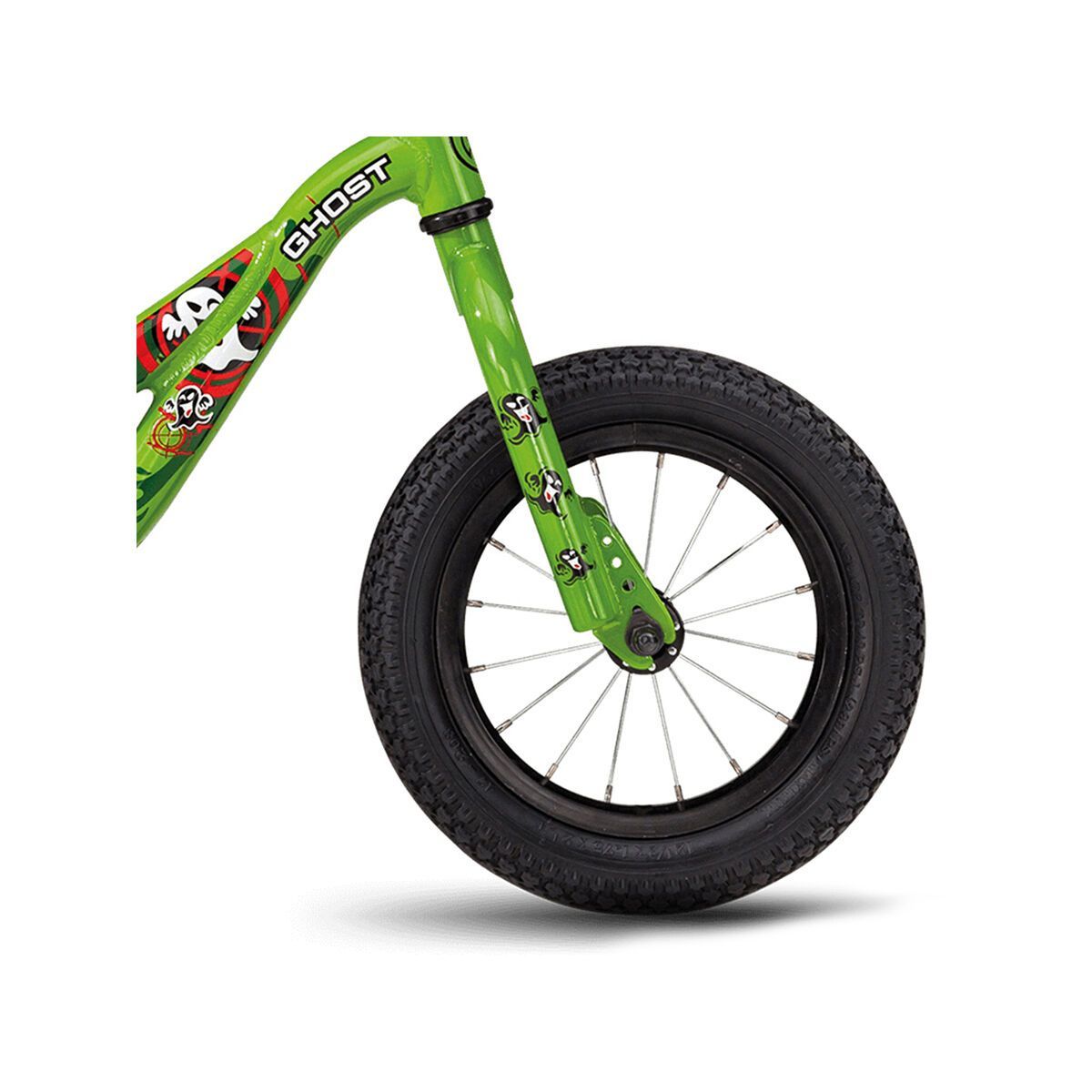 Ghost Powerkiddy AL 12, riot green/riot red/star white - Bild 2