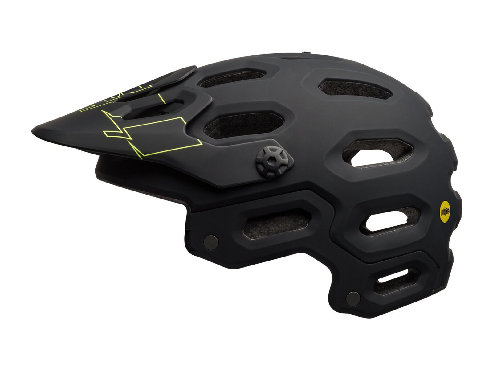 Bell Super 3 MIPS, matte black/retina sear - Bild 1