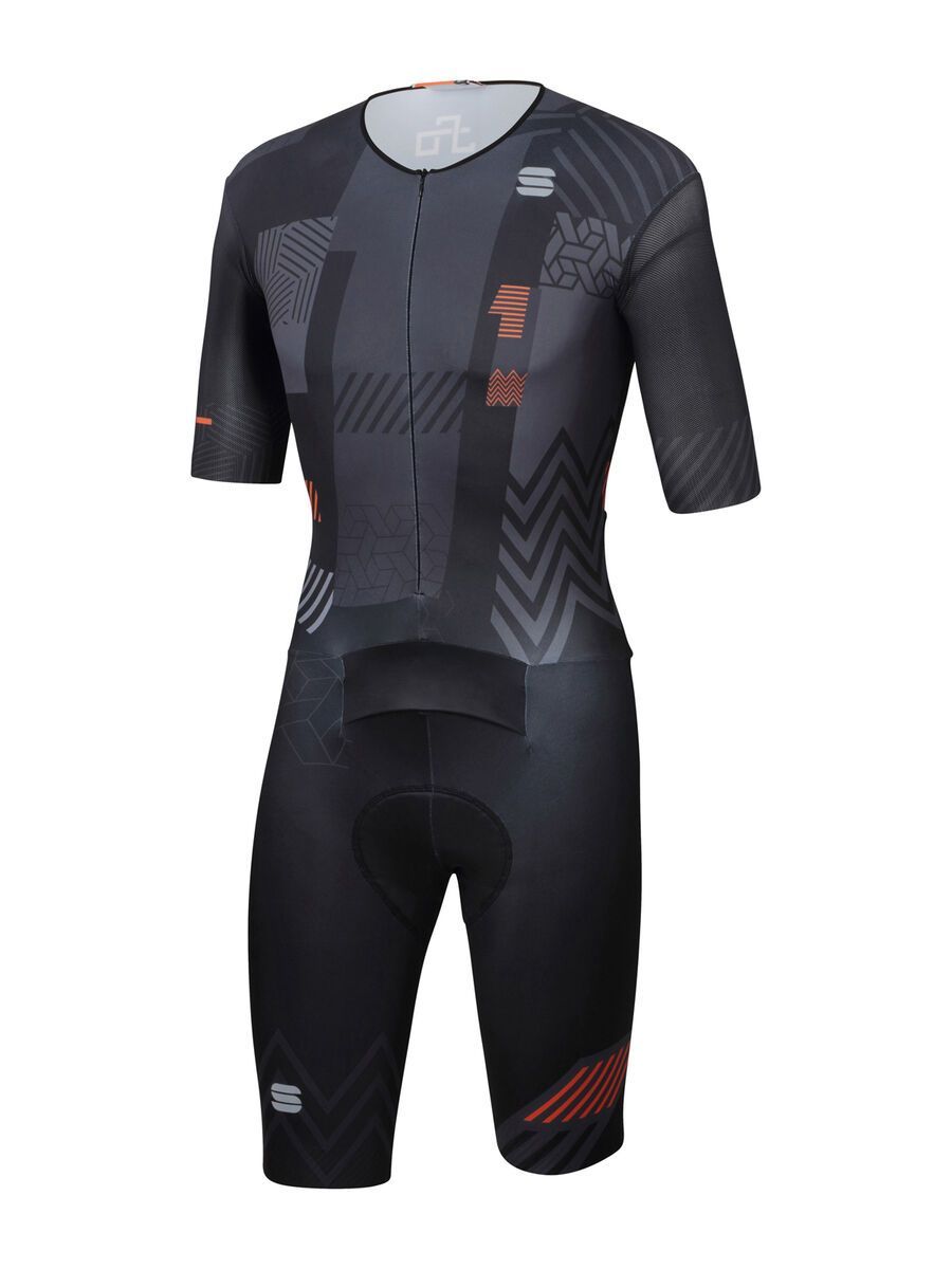 Sportful BodyFit Pro Bomber 111 Suit, black/anthracite/orange sdr - Bild 1
