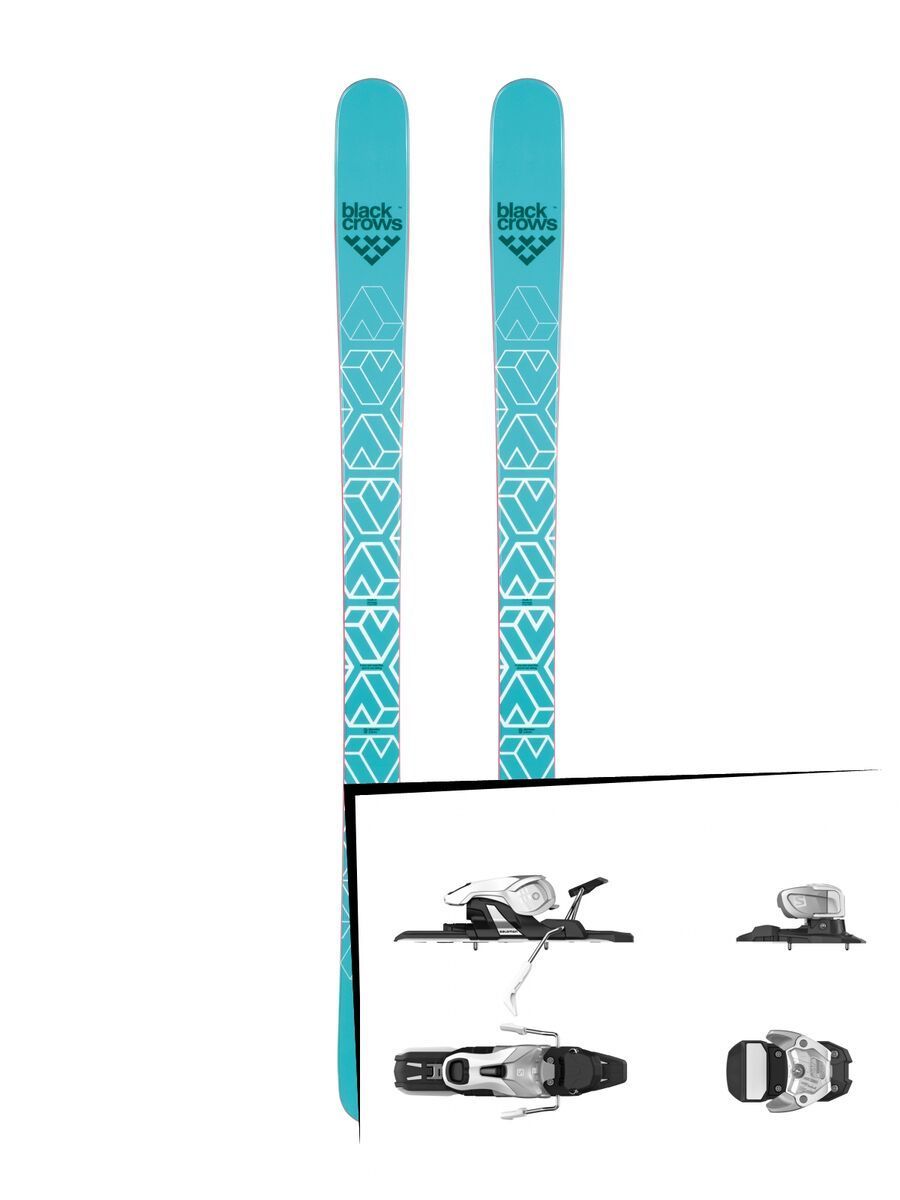 Set: Black Crows Captis Birdie 2019 + Salomon Warden 11 silver/white - Bild 1