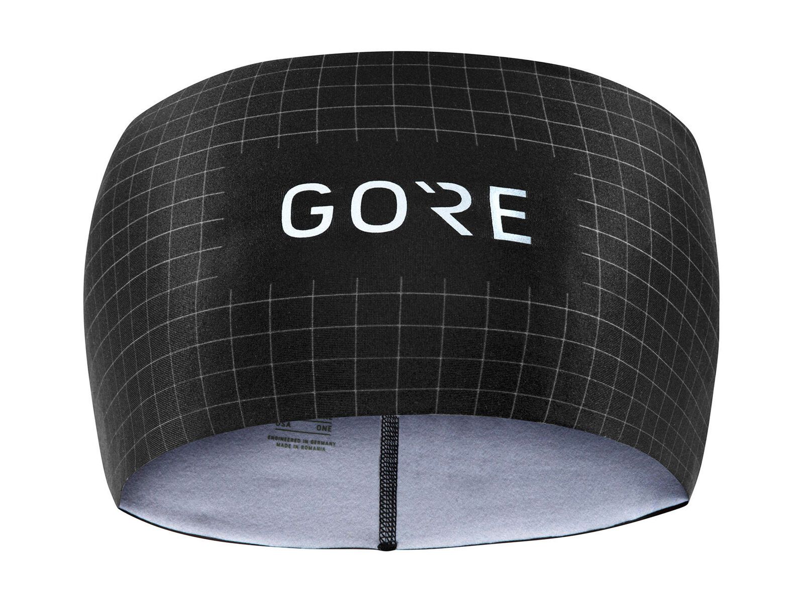 GOREWEAR Grid Stirnband, black/urban grey - Bild 1