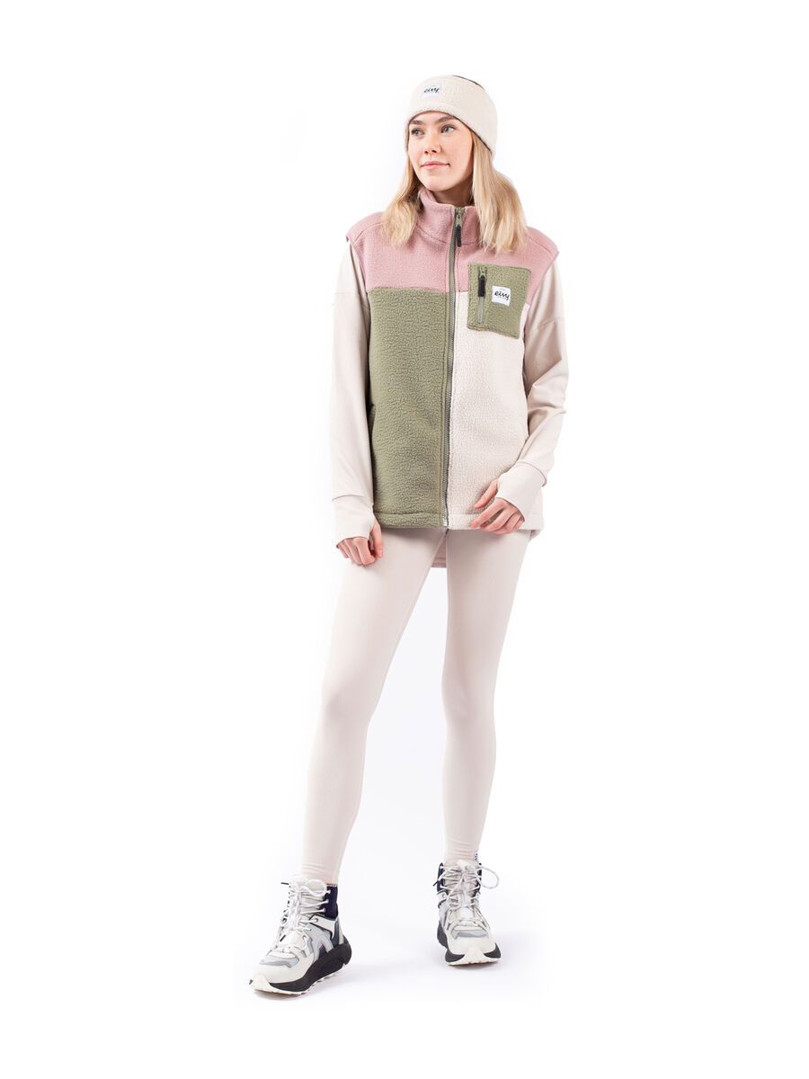 Eivy Lumberjackie Sherpa Vest, faded blocks - Bild 3