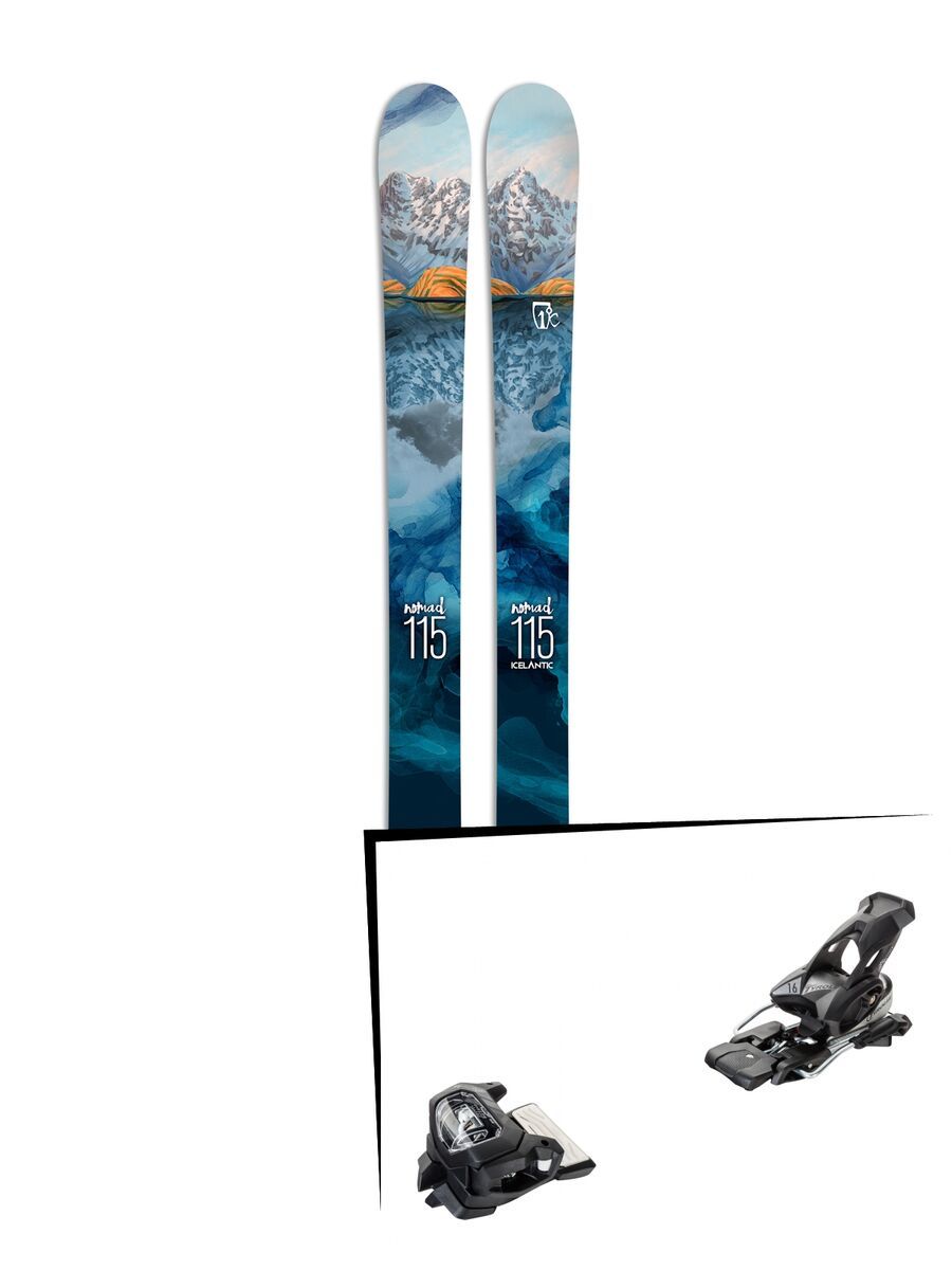 Set: Icelantic Nomad 2017 + Tyrolia Attack² 16 GW (2020405) - Bild 1