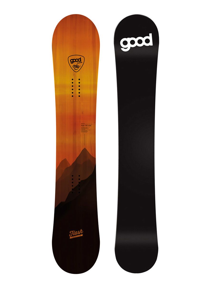 goodboards Flash Nose Rocker X-Wide 170 cm, orange - Bild 1