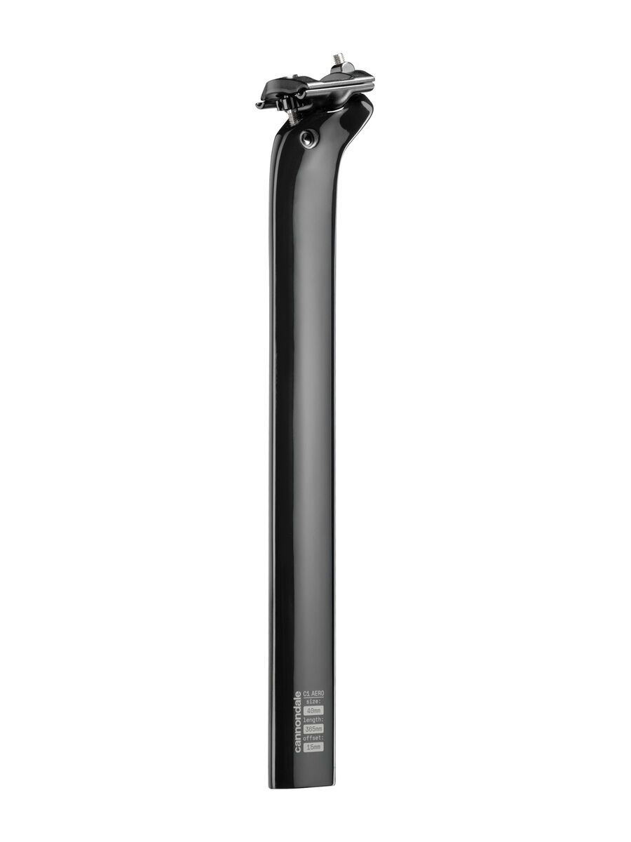 Cannondale C1 Aero 40 V2 Seatpost Ti - 15 / 365 mm, black - Bild 1