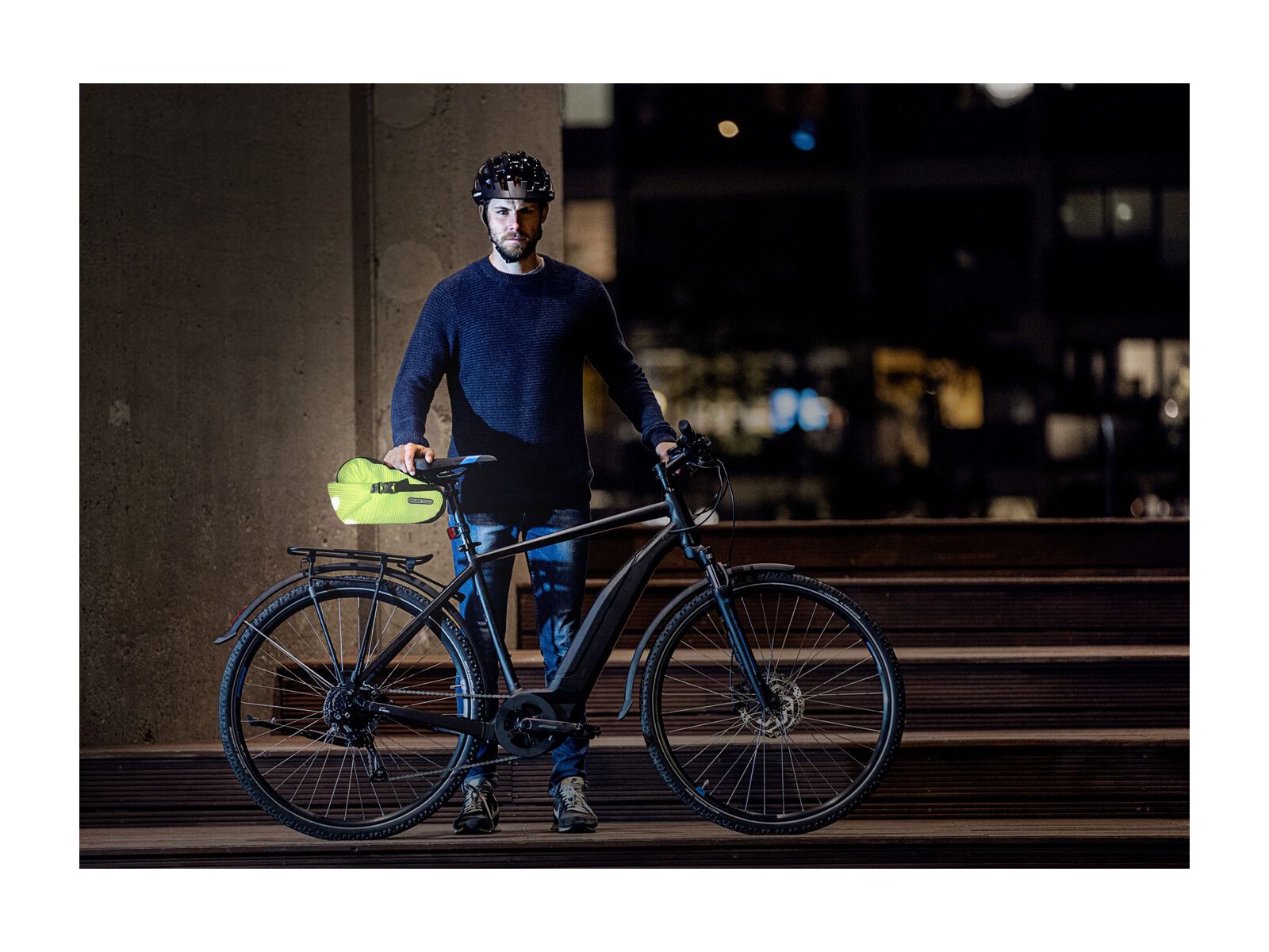 ORTLIEB Saddle-Bag High-Vis 4,1 L, neon yellow / black reflective - Bild 5