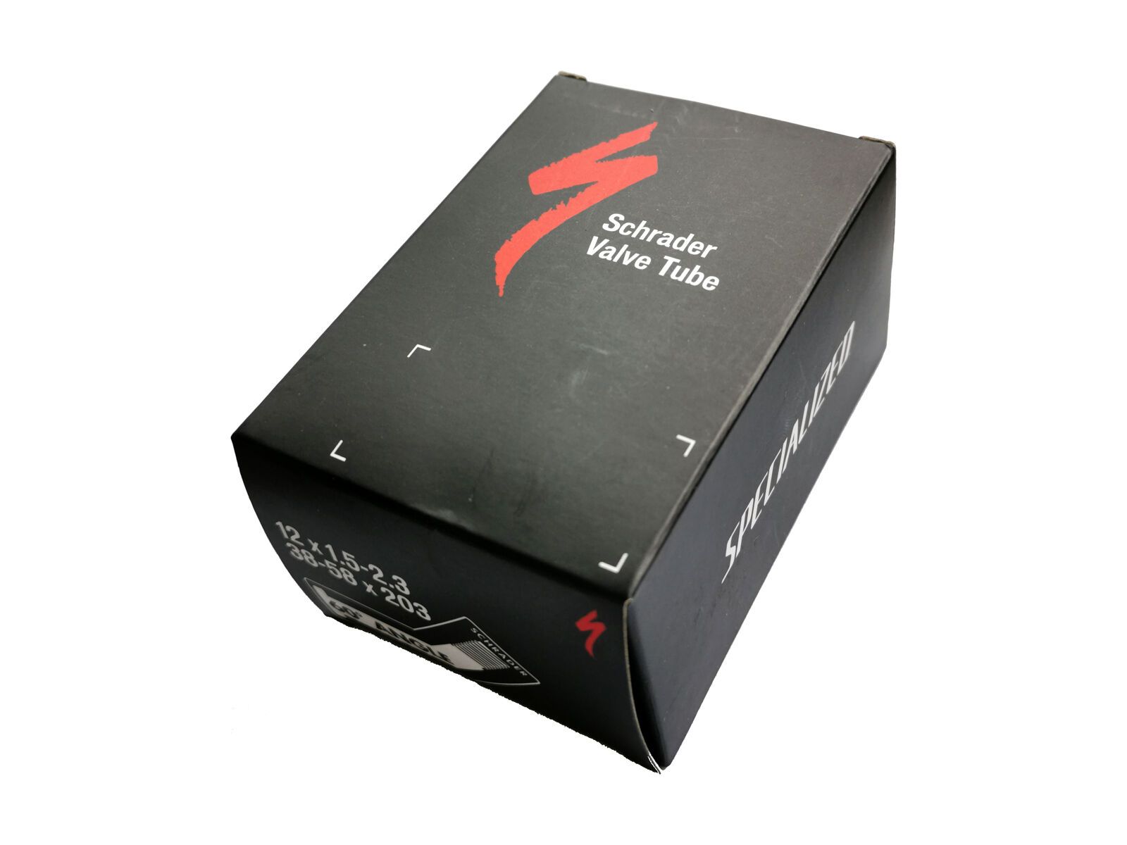 Specialized Standard Auto-Ventil Schlauch für Jugendbikes abgewinkeltes Ventil - 12 x 1.5-2.3 - Bild 1